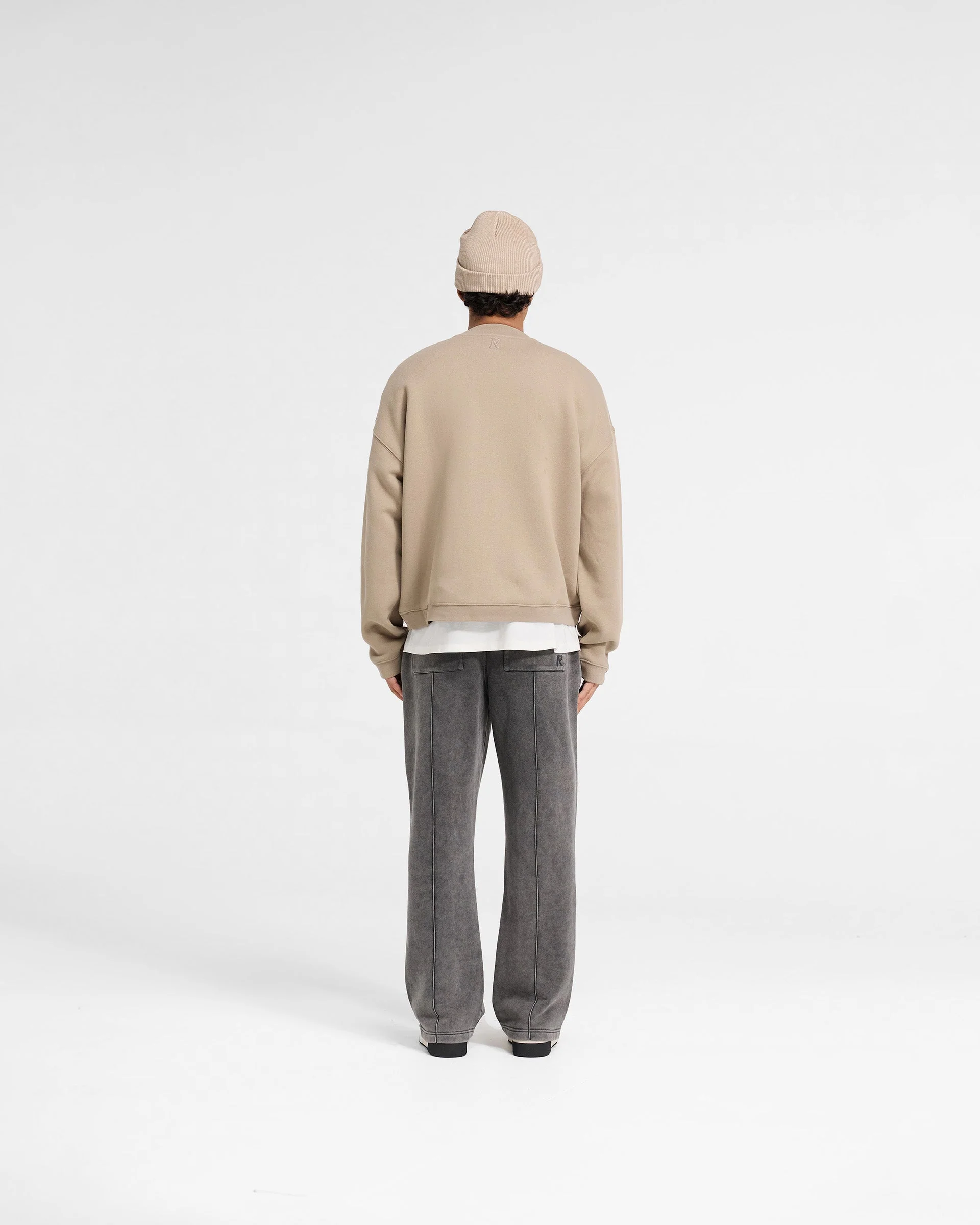 Initial Boxy Sweater - Dune - Image 7