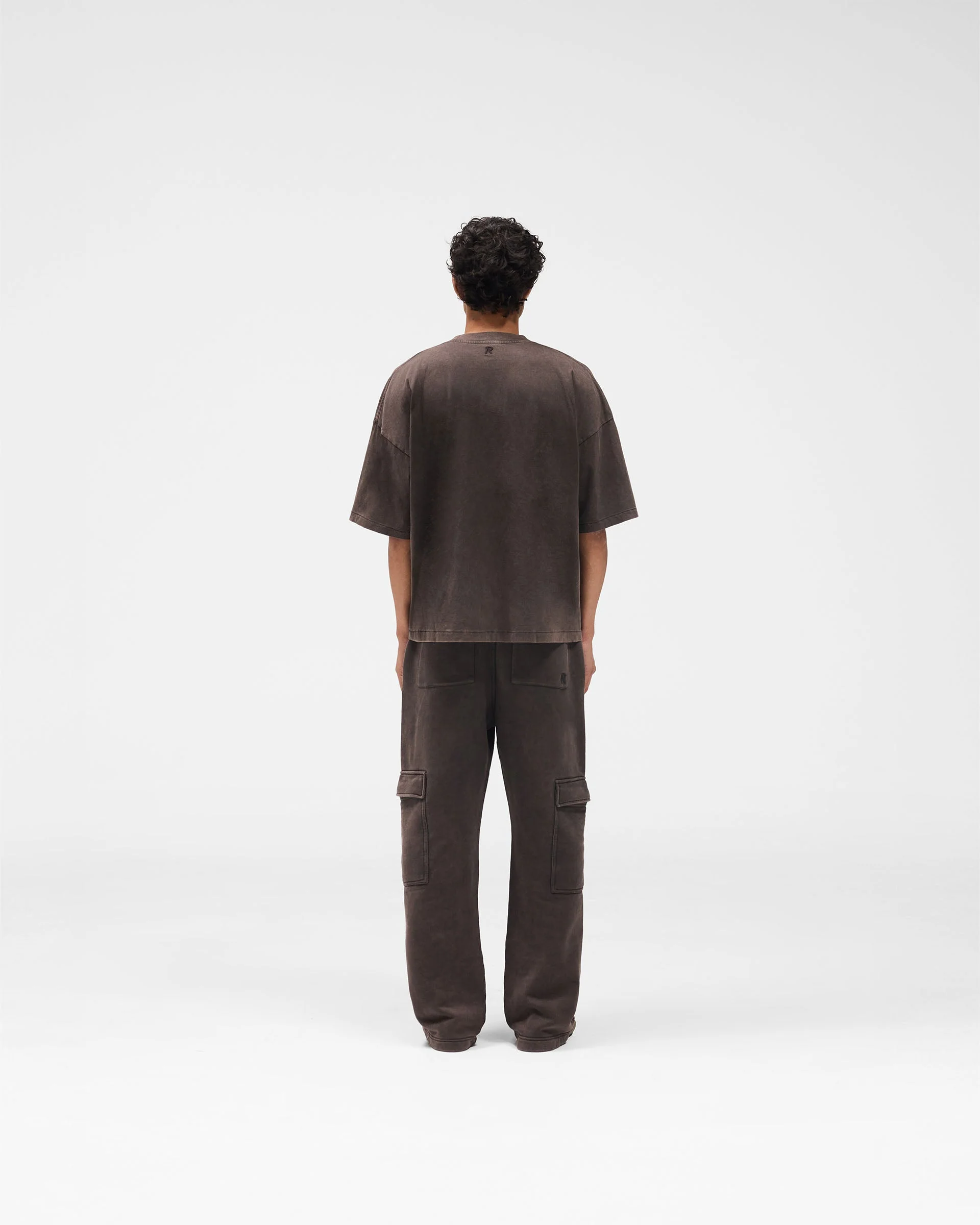 Initial Boxy T-Shirt - Coffee - Image 10