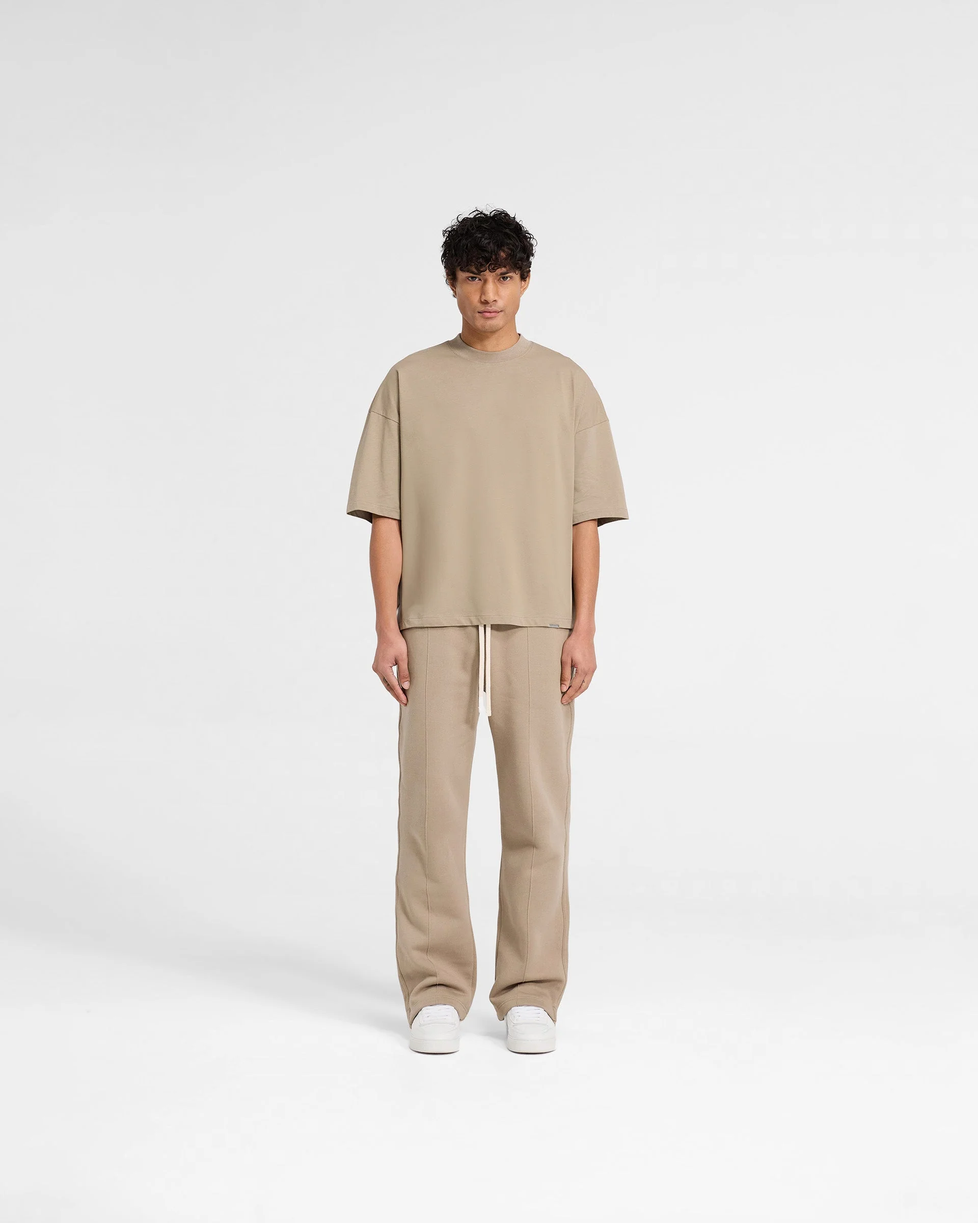 Initial Boxy T-Shirt - Dune - Image 5