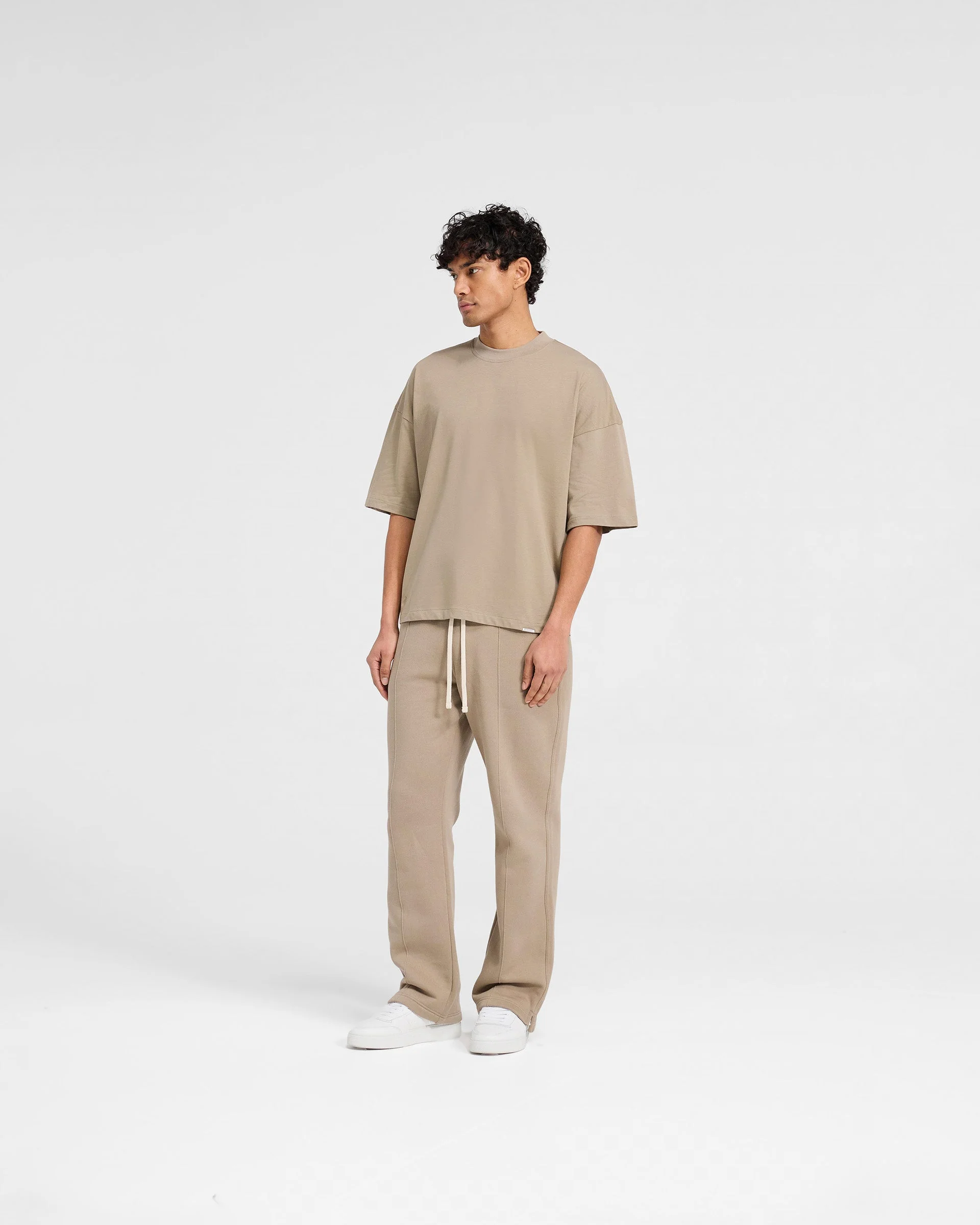 Initial Boxy T-Shirt - Dune - Image 6