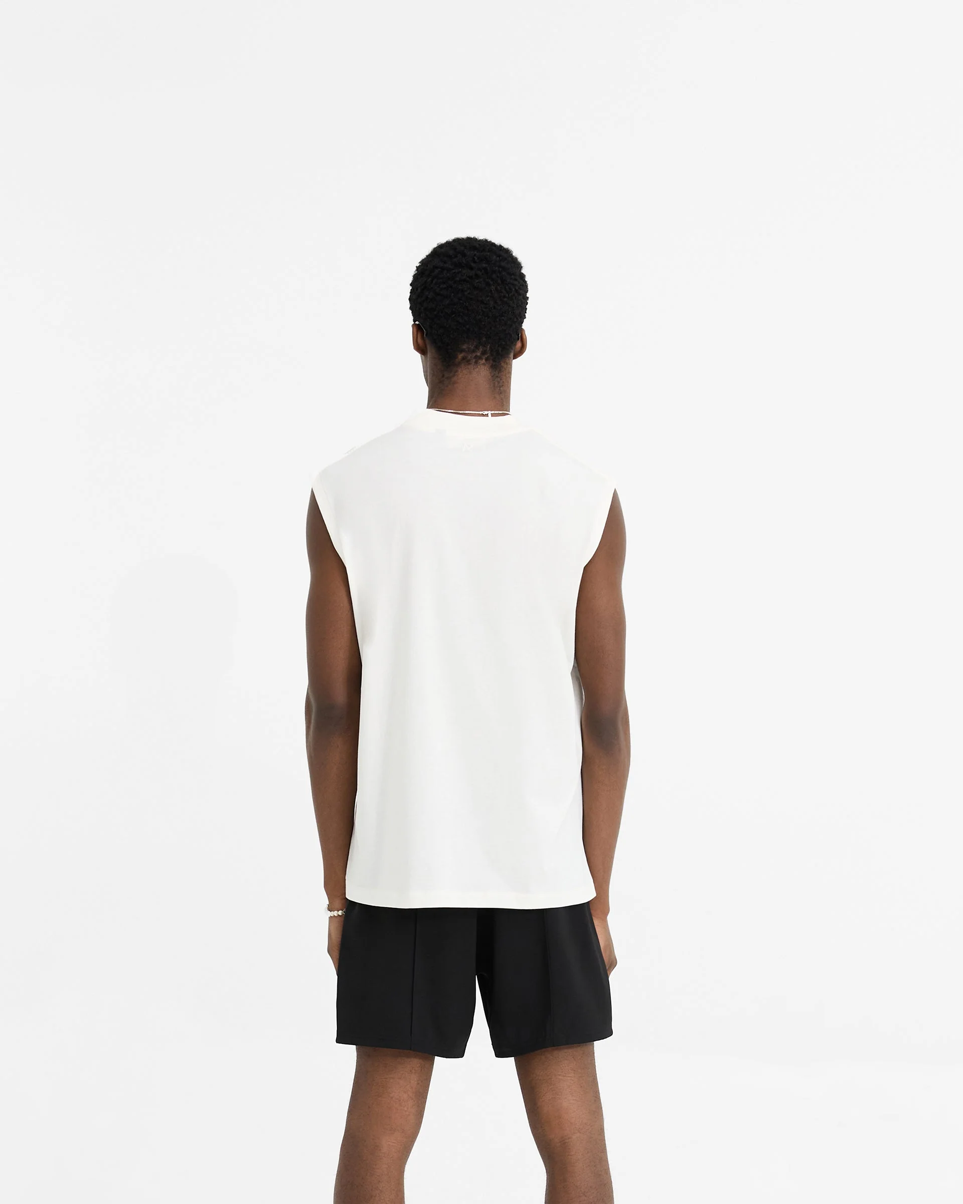 Initial Boxy Tank - Flat White - Image 4