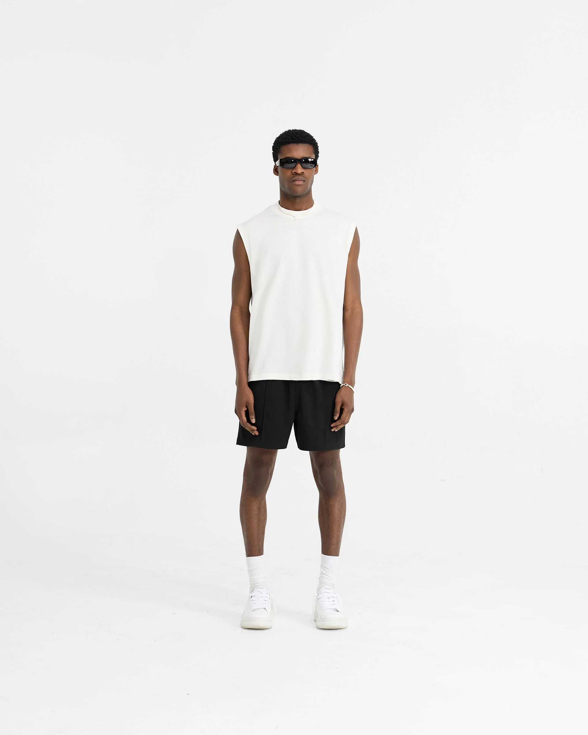 Initial Boxy Tank - Flat White - Image 5