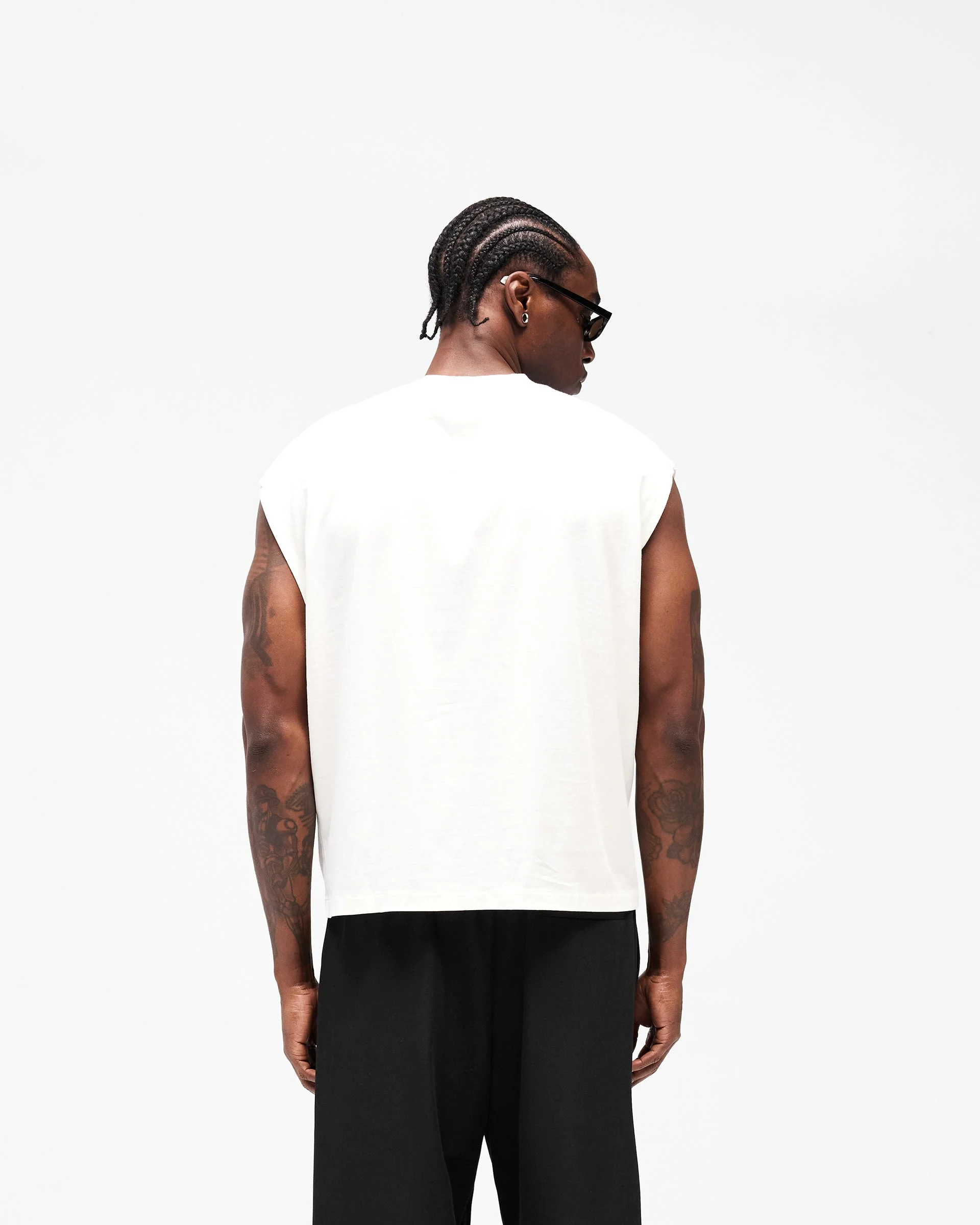 Initial Boxy Tank - Flat White - Image 6