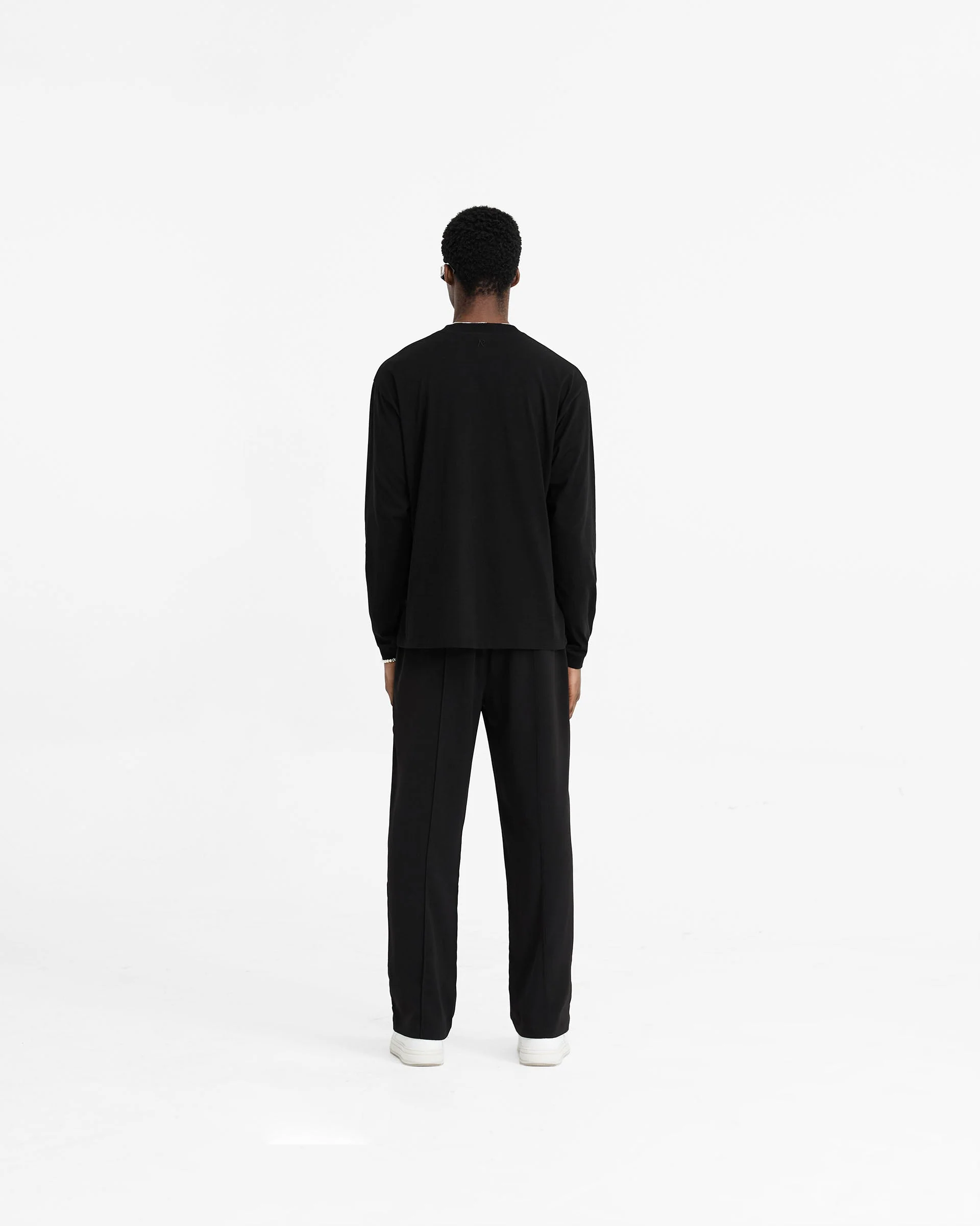 Initial Long Sleeve T-Shirt - Black - Image 7