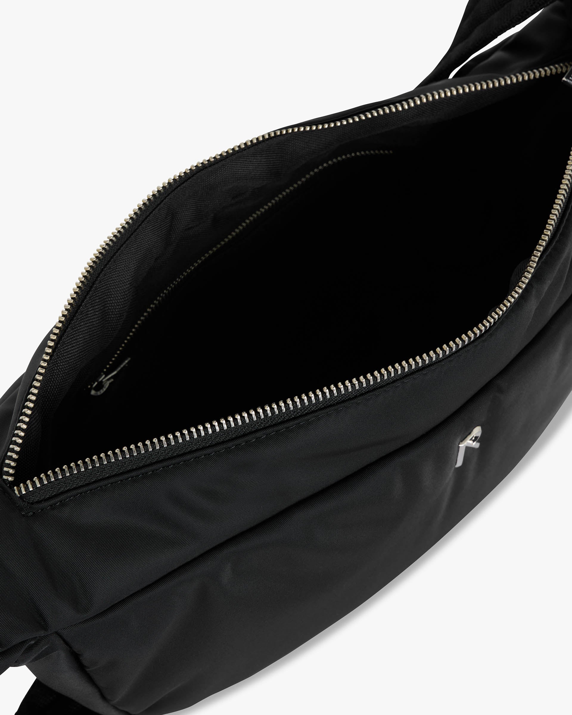 Initial Nylon Sling Bag - Black - Image 3