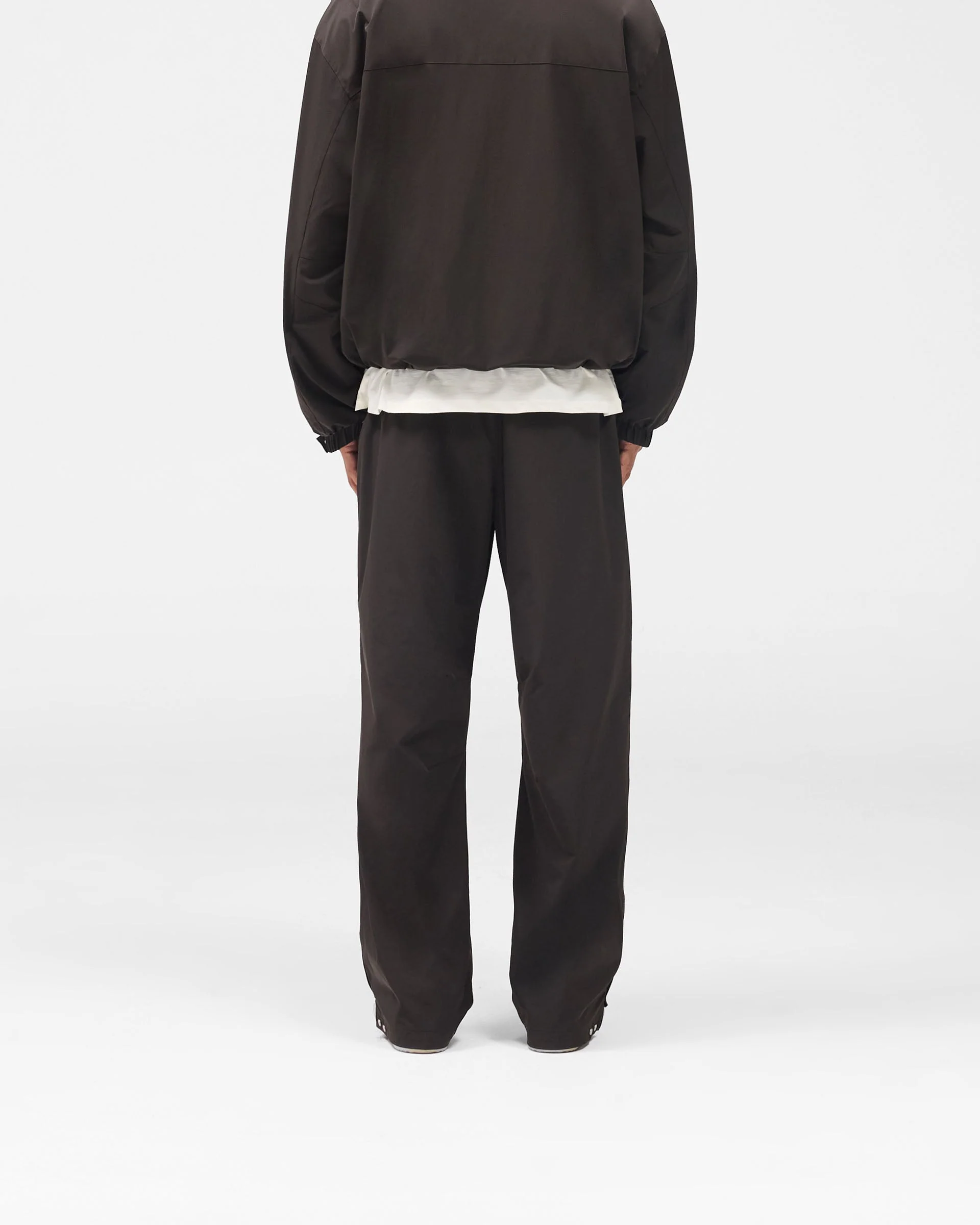 Initial Nylon Track Pant - Coffee - Image 5