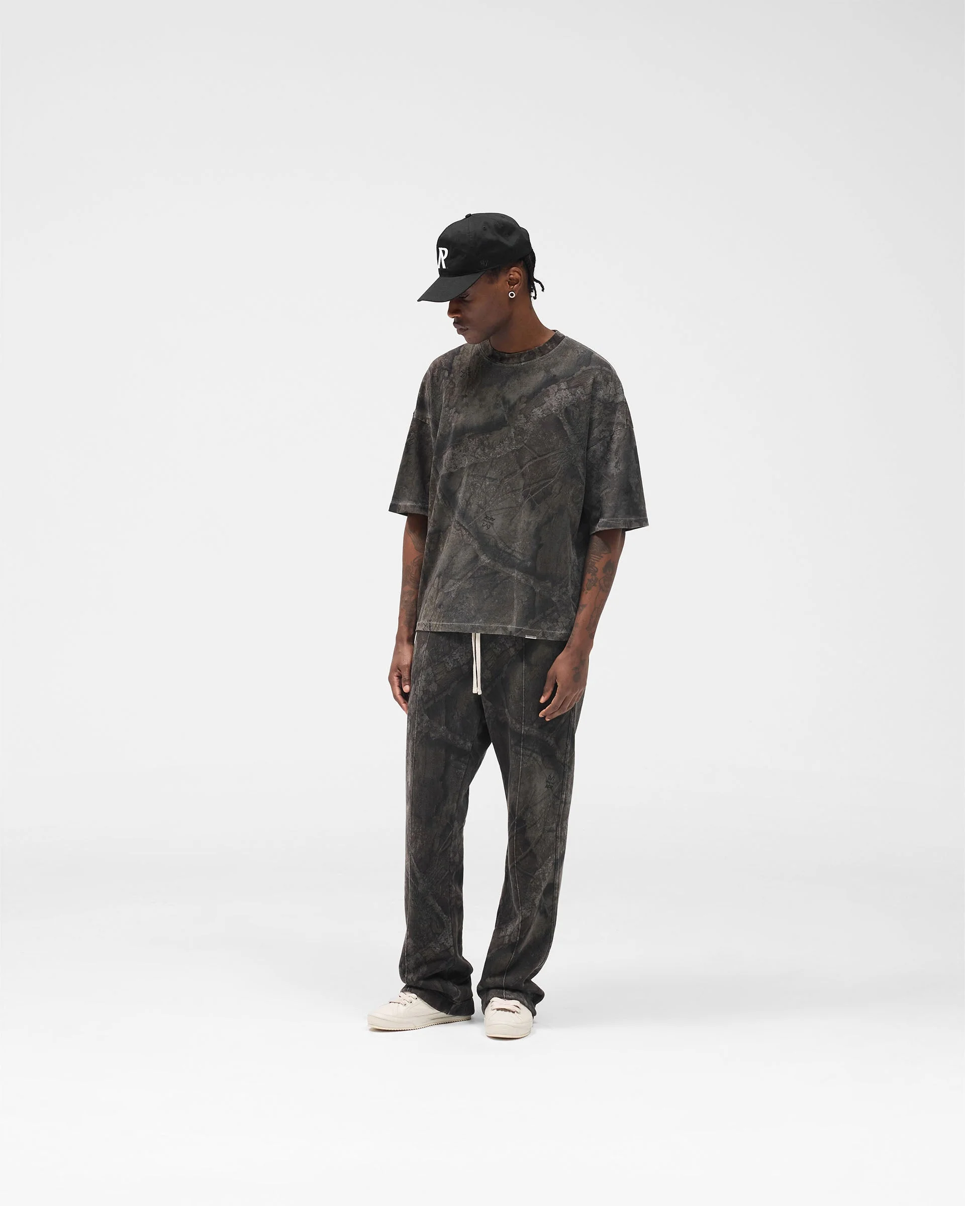 Initial Overdye Realtree® Boxy T-Shirt - Overdyed Black - Image 10