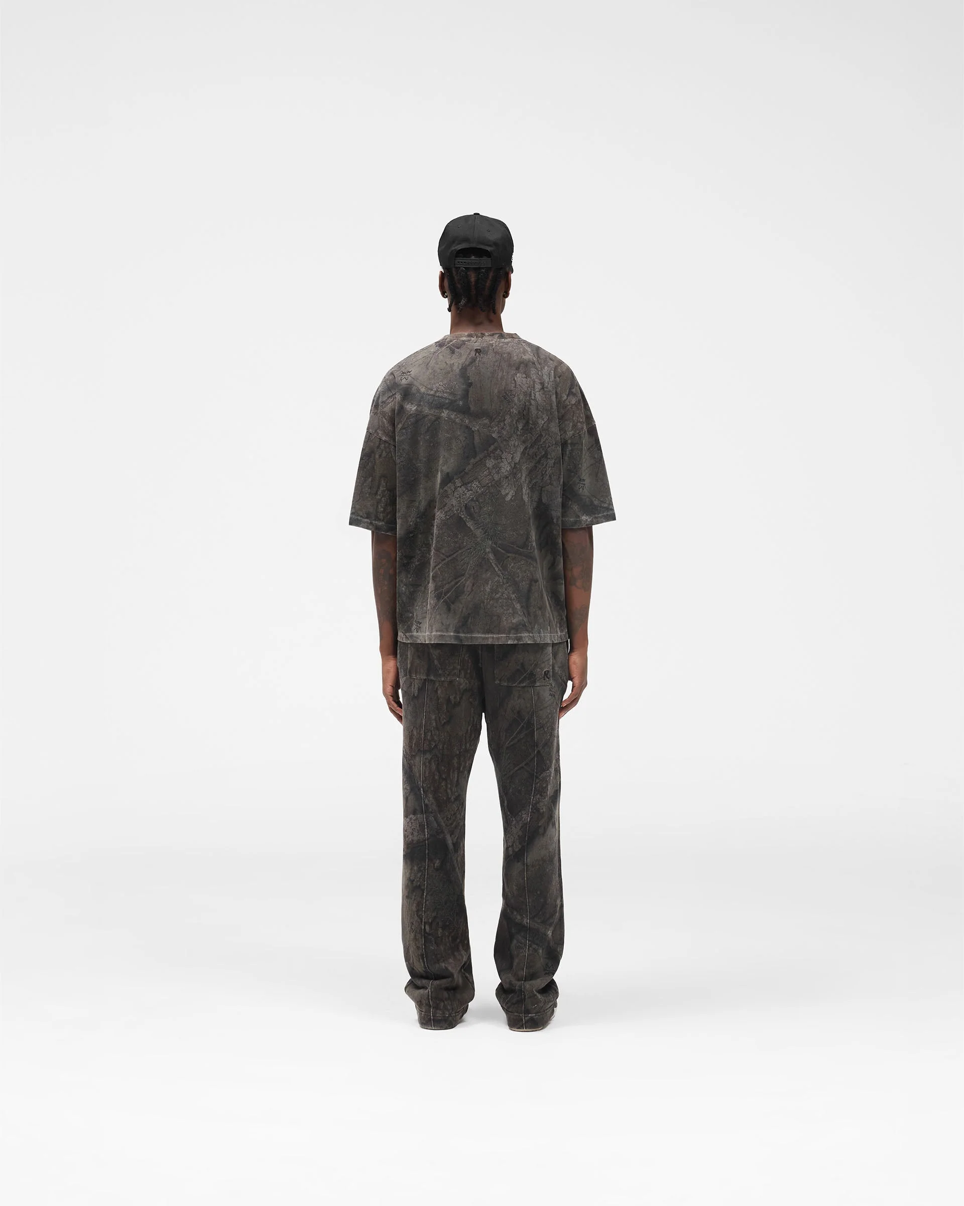 Initial Overdye Realtree® Boxy T-Shirt - Overdyed Black - Image 9