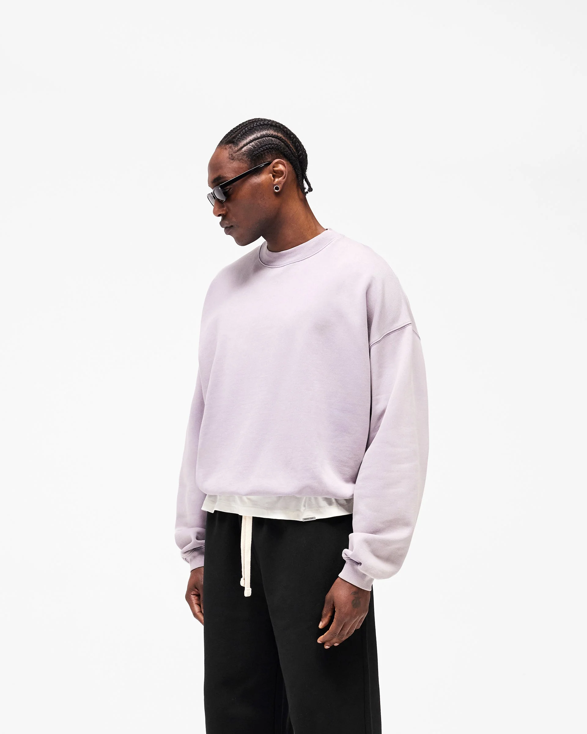 Initial Oversized Sweater - Mist - Image 2