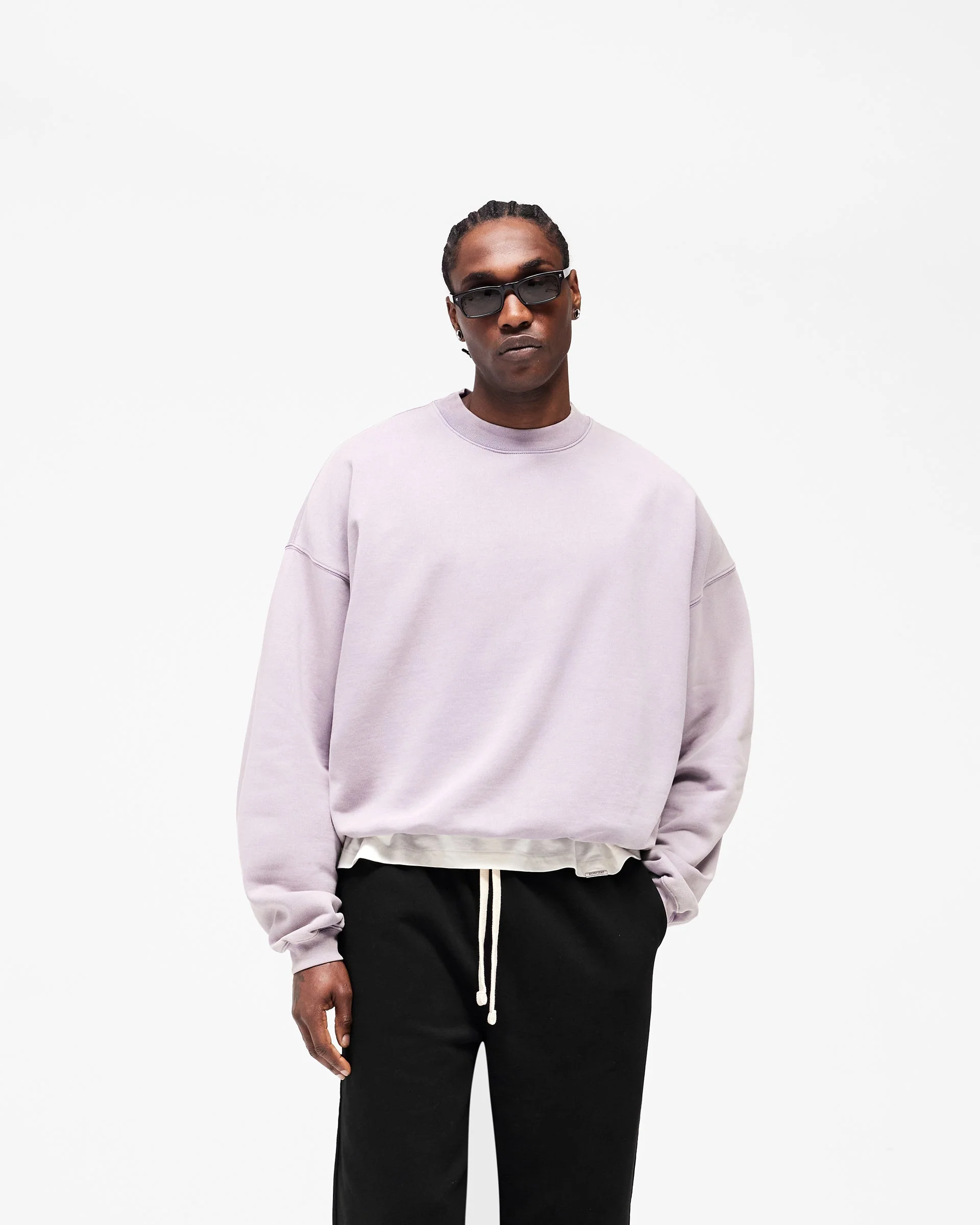 Initial Oversized Sweater - Mist - Image 3