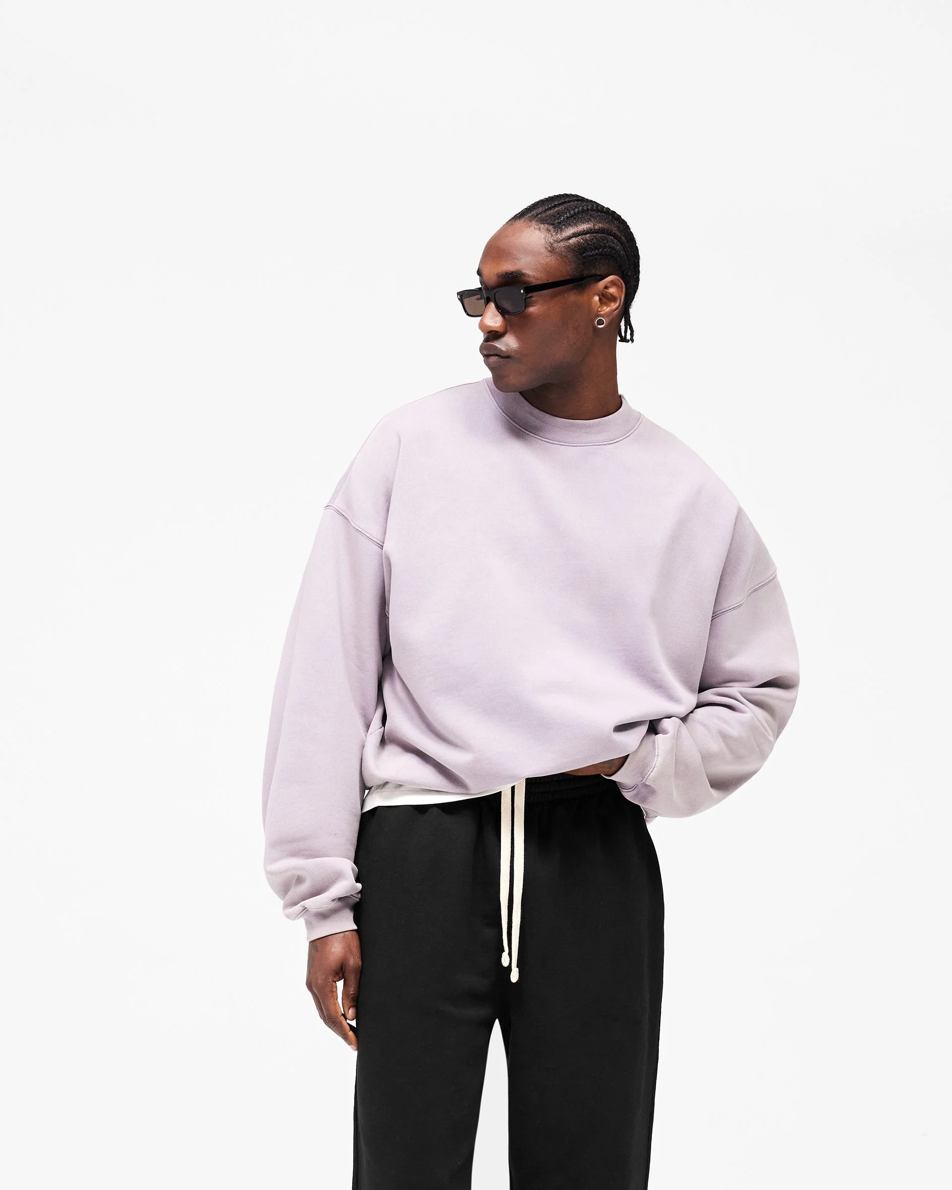 Initial Oversized Sweater - Mist - Image 4