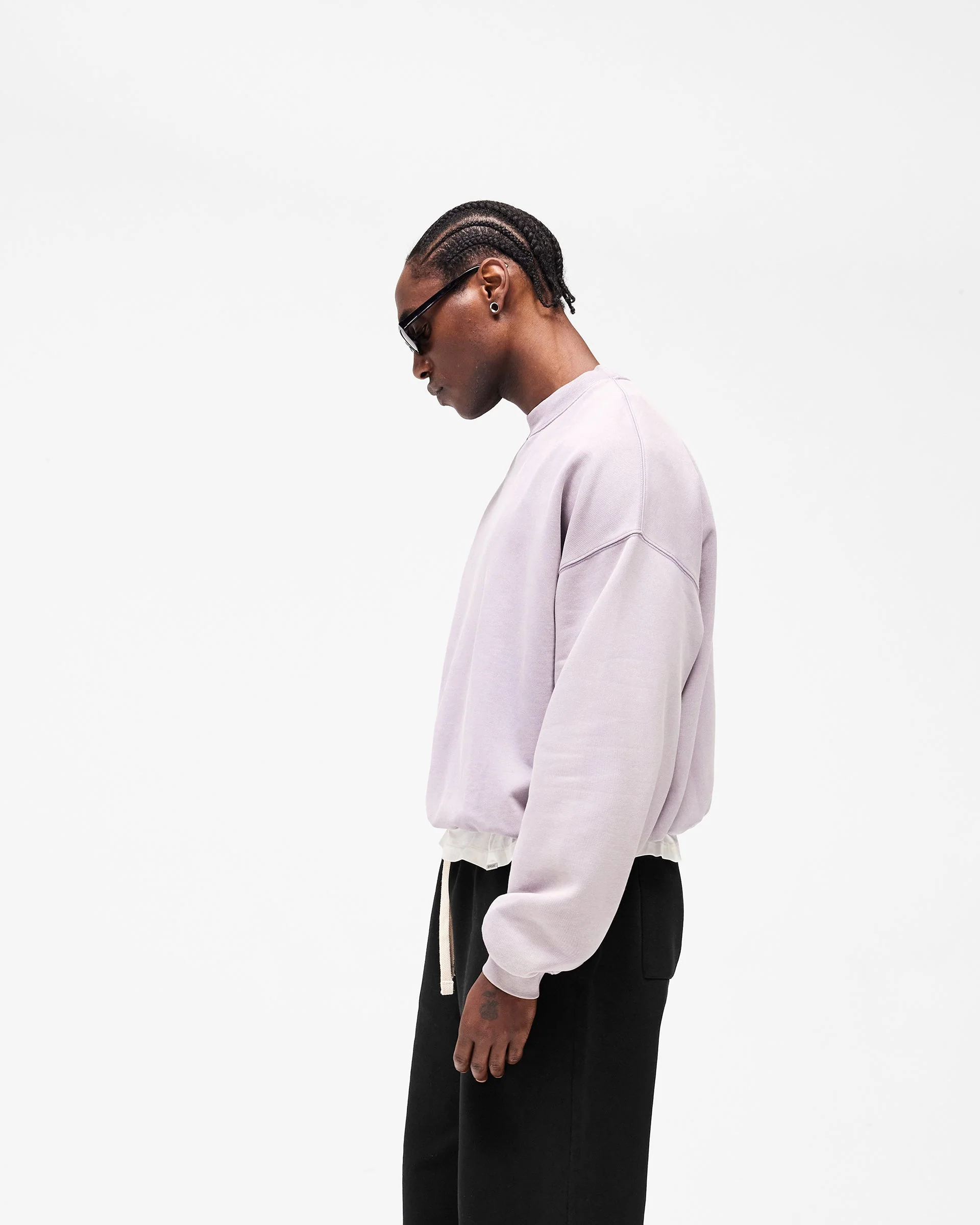 Initial Oversized Sweater - Mist - Image 5