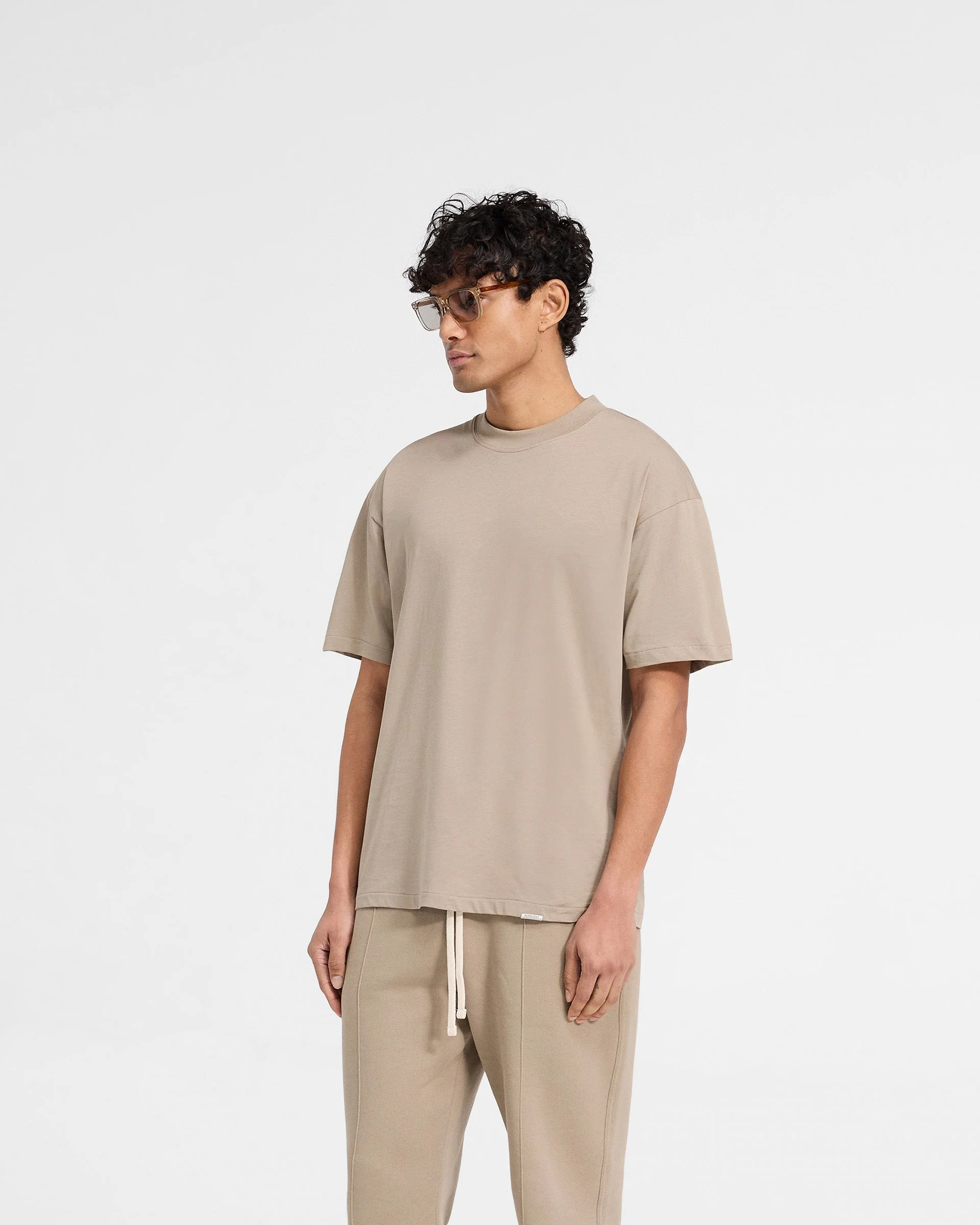 Initial Oversized T-Shirt - Dune - Image 2