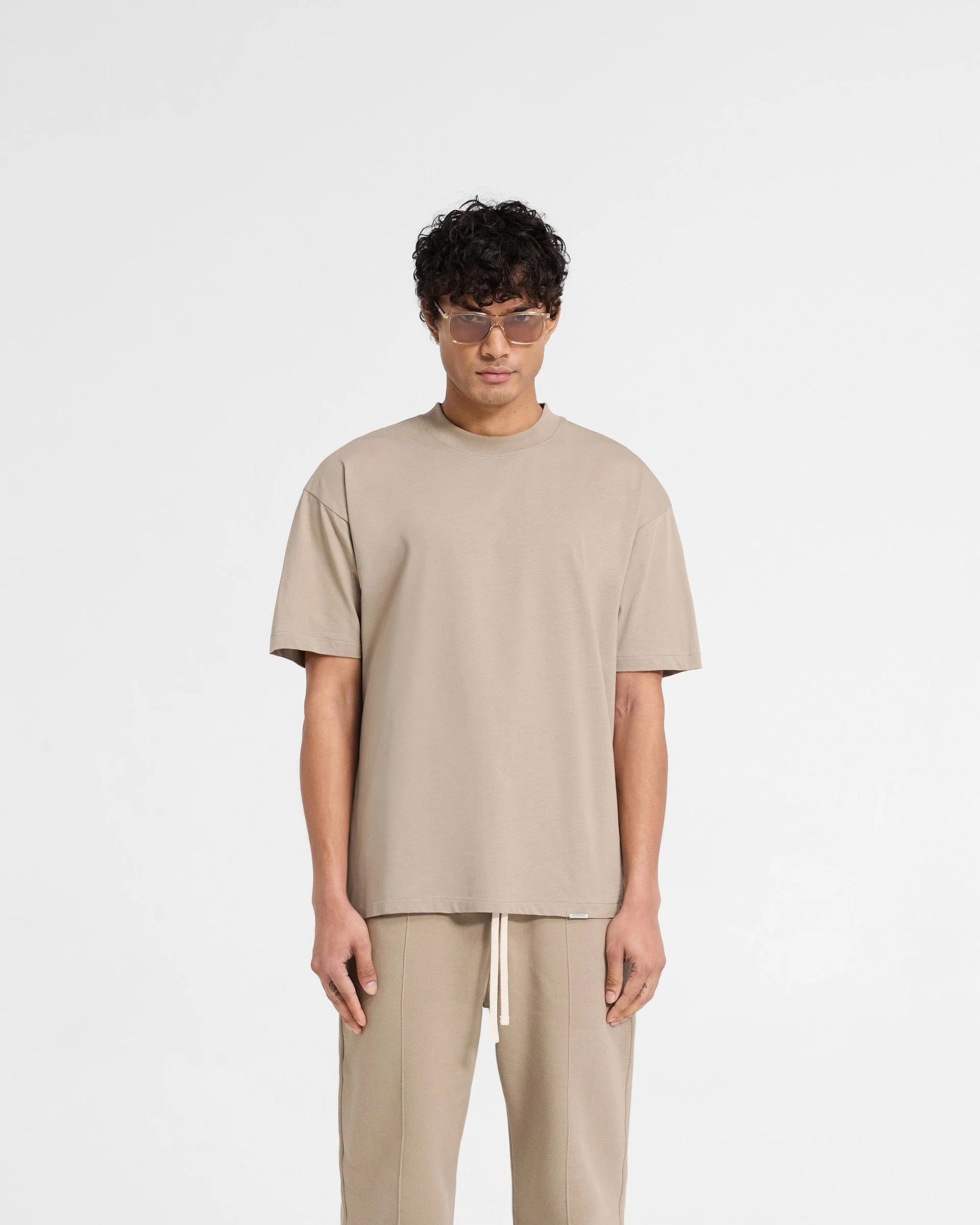 Initial Oversized T-Shirt - Dune - Image 3