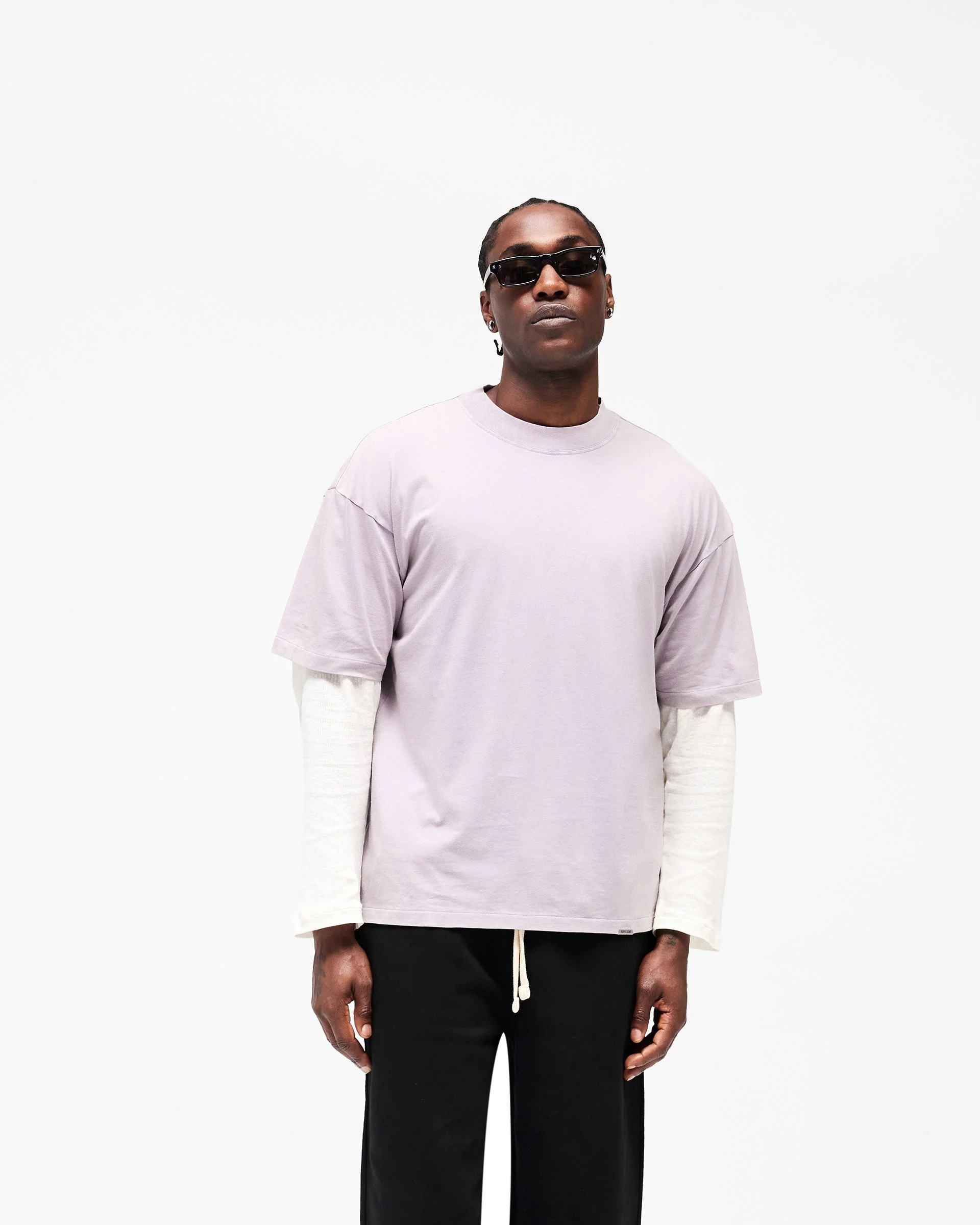 Initial Oversized T-Shirt - Mist - Image 2