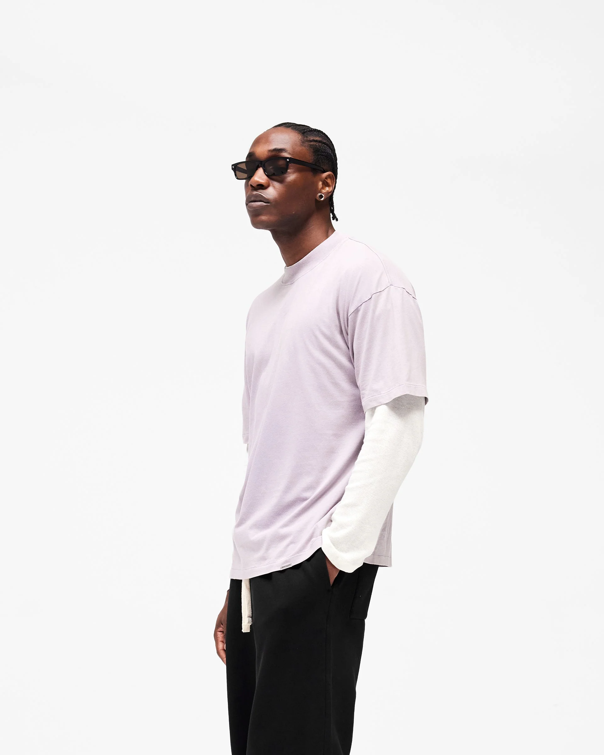 Initial Oversized T-Shirt - Mist - Image 4