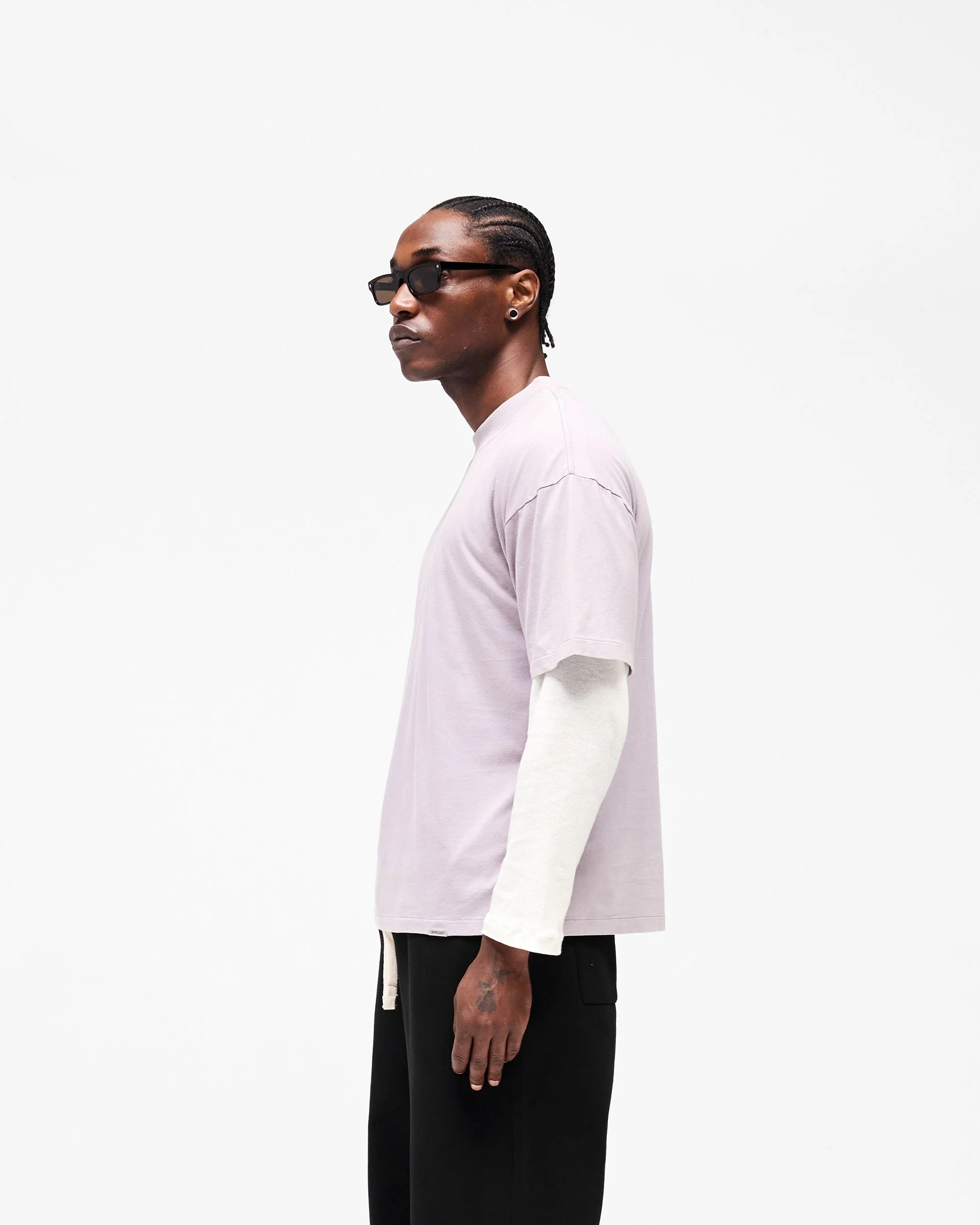 Initial Oversized T-Shirt - Mist - Image 5