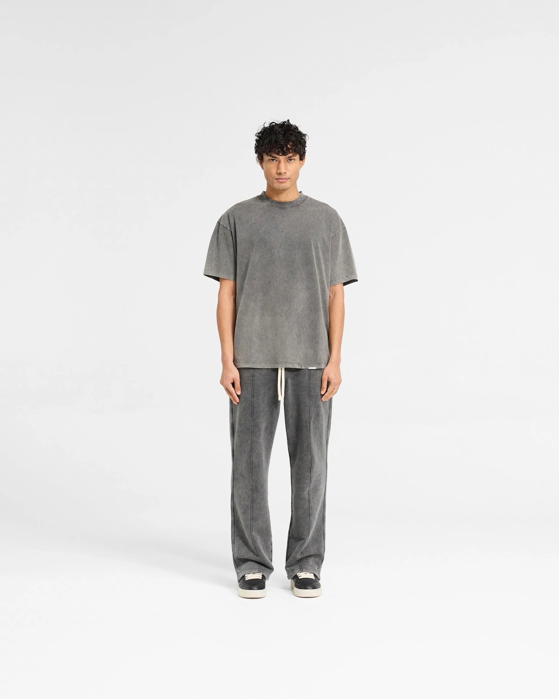 Initial Oversized T-Shirt - Vintage Grey - Image 5