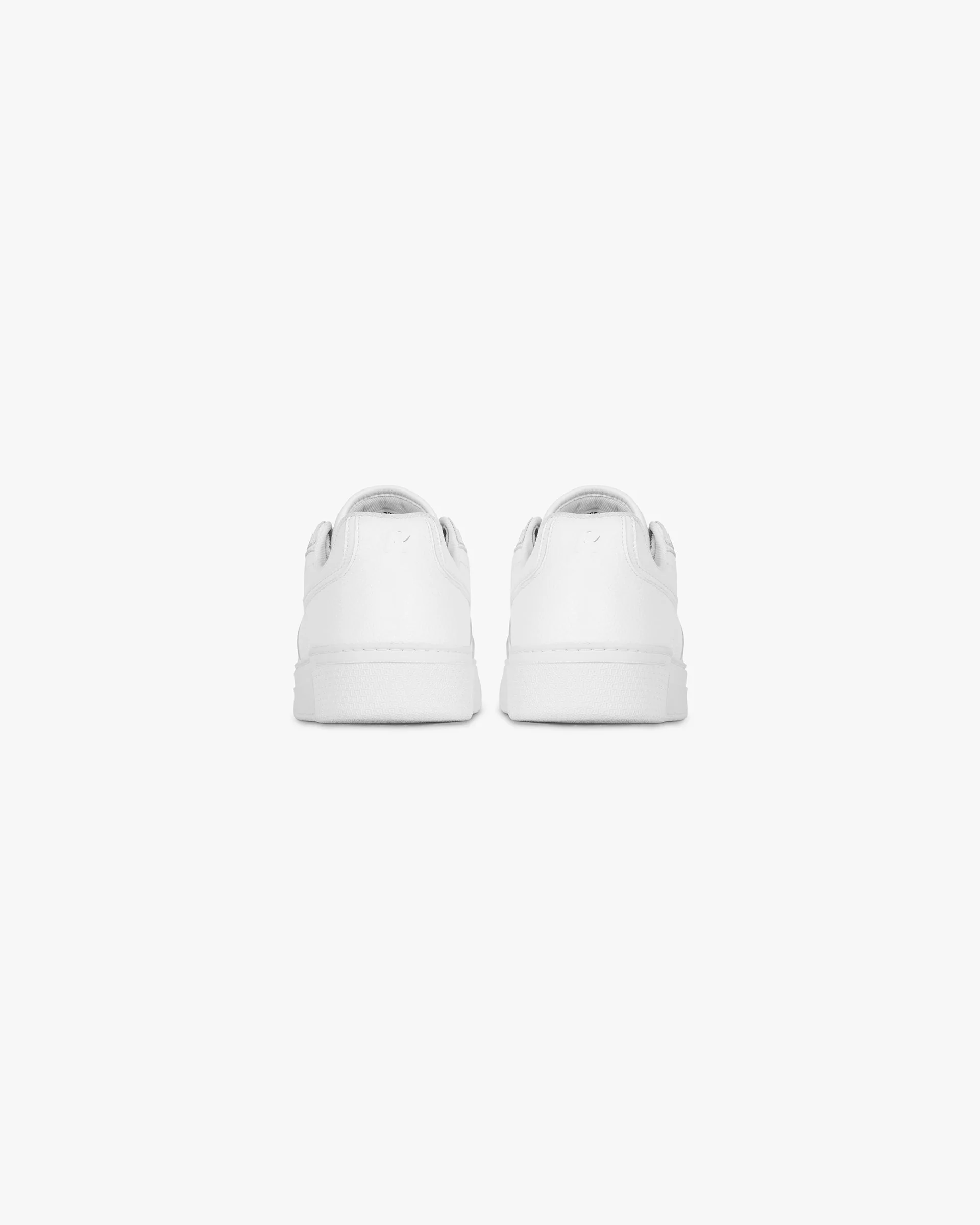 Initial Sneaker - Leather - Flat White - Image 4