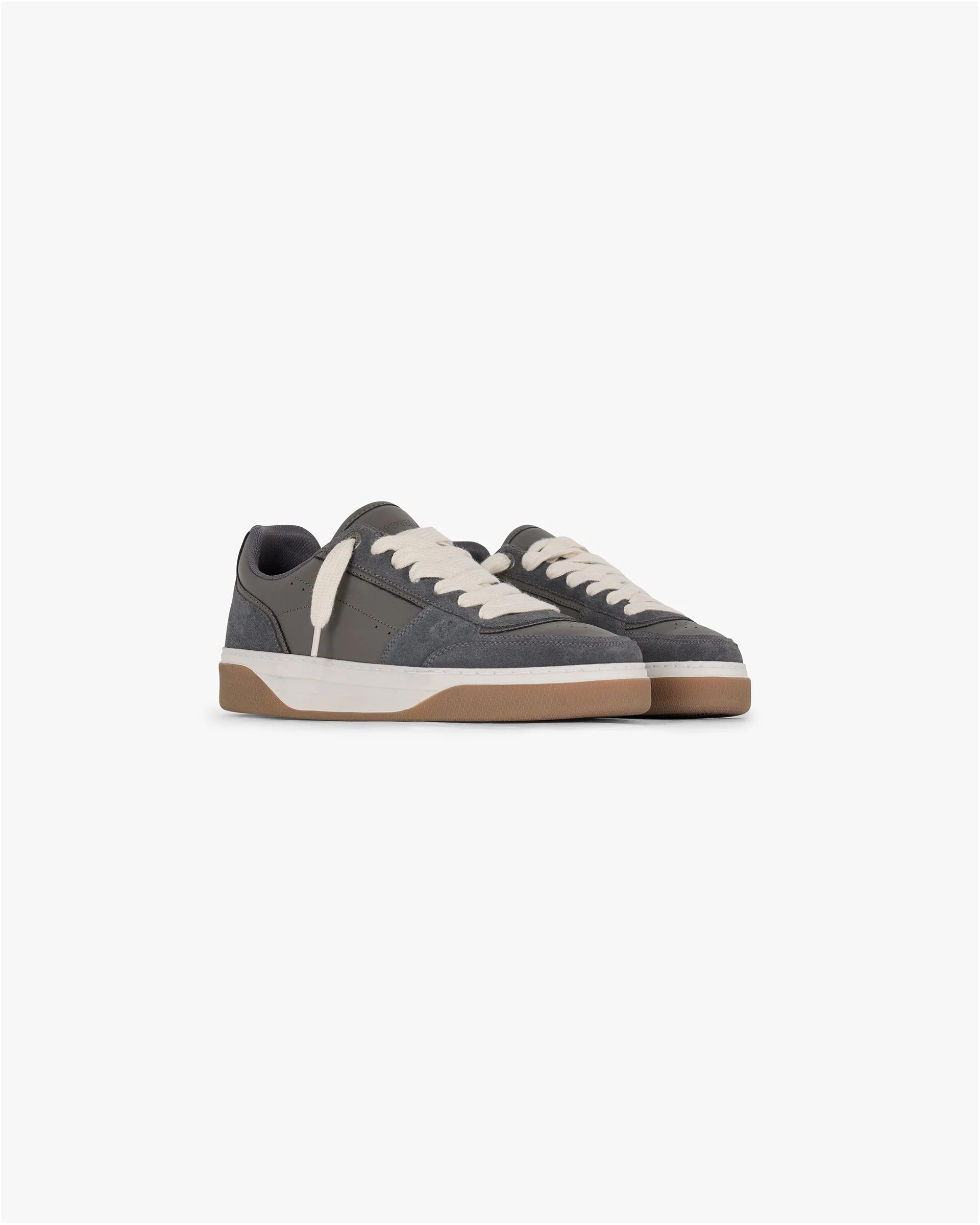 Initial Sneaker - Suede - Dark Taupe - Image 2