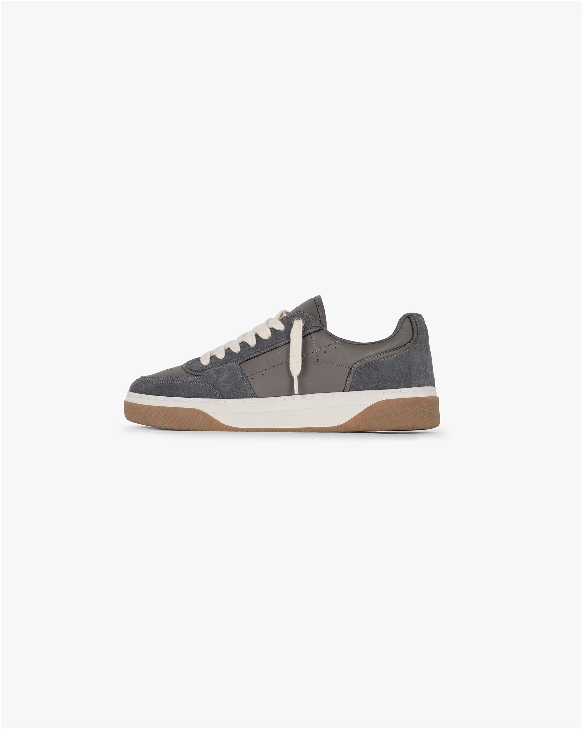 Initial Sneaker - Suede - Dark Taupe - Image 3