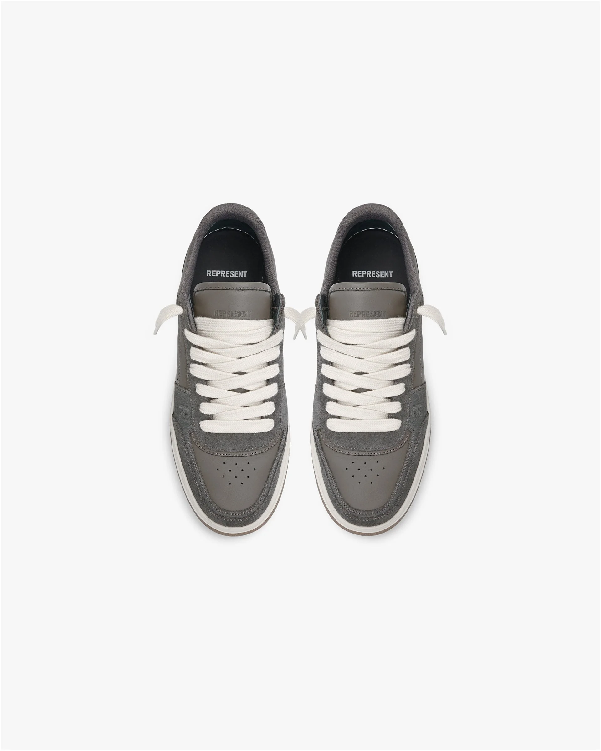 Initial Sneaker - Suede - Dark Taupe - Image 5