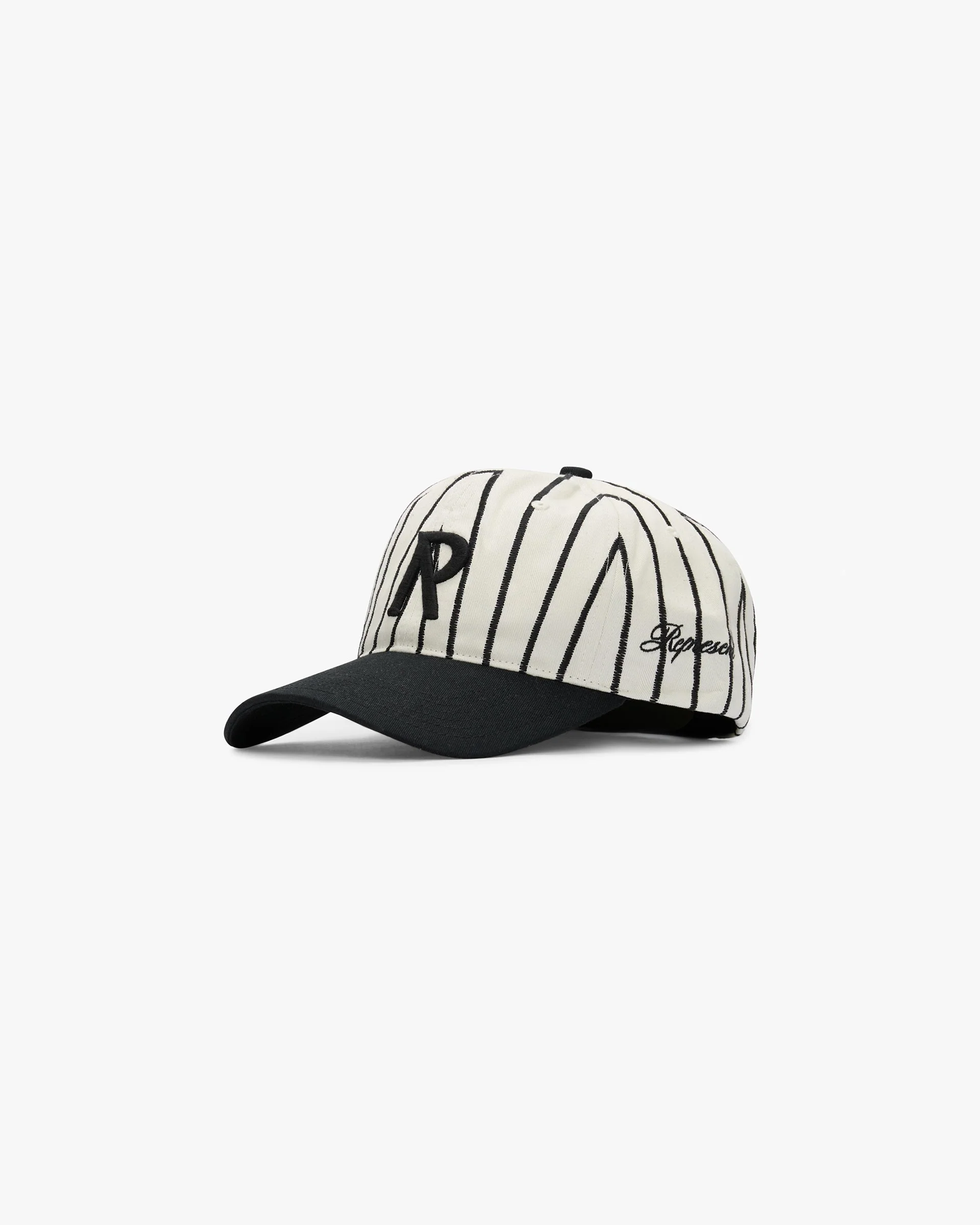 Initial Stripe Cap - Antique White - Image 4
