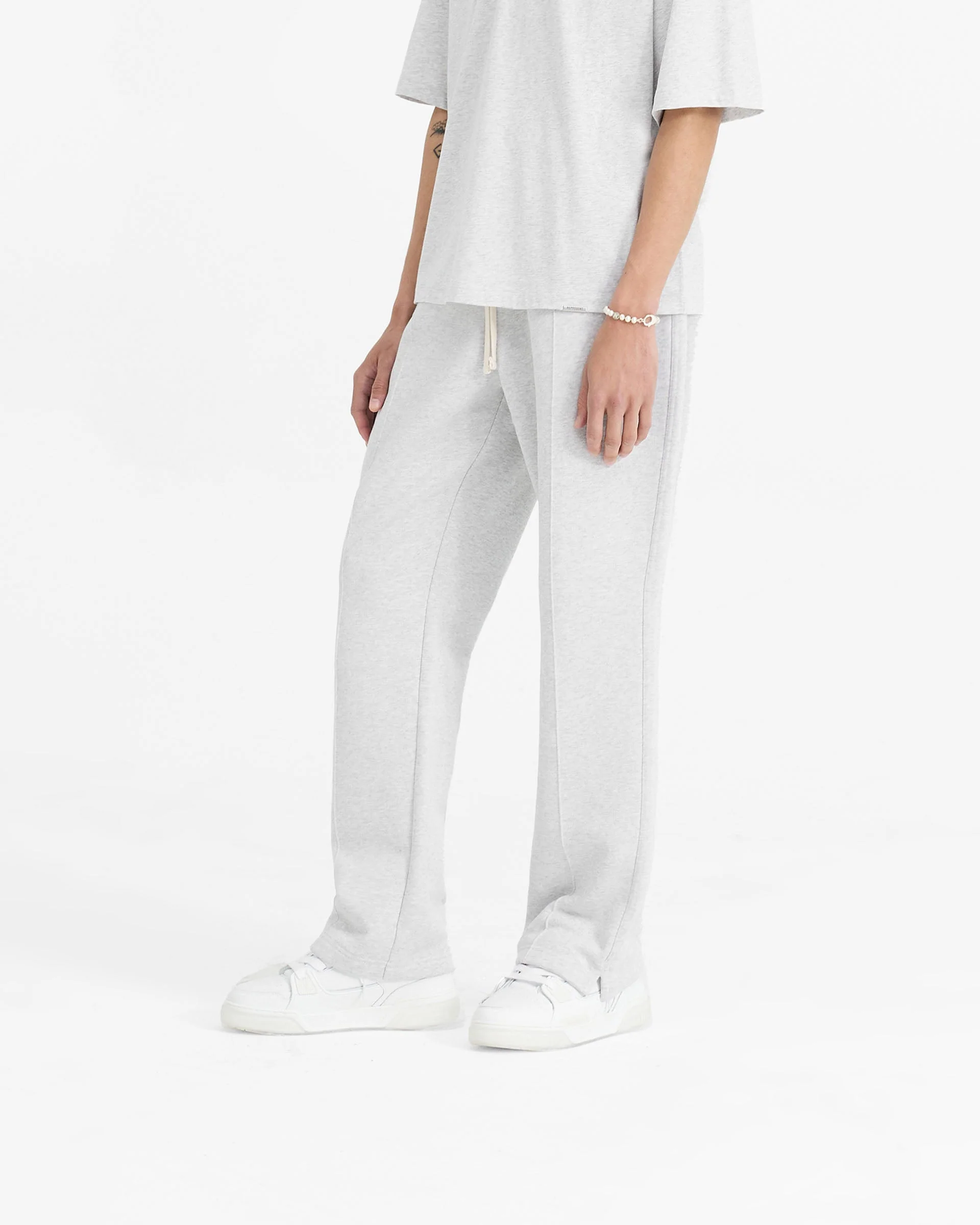 Initial Sweatpant - Ice Grey Marl - Image 4