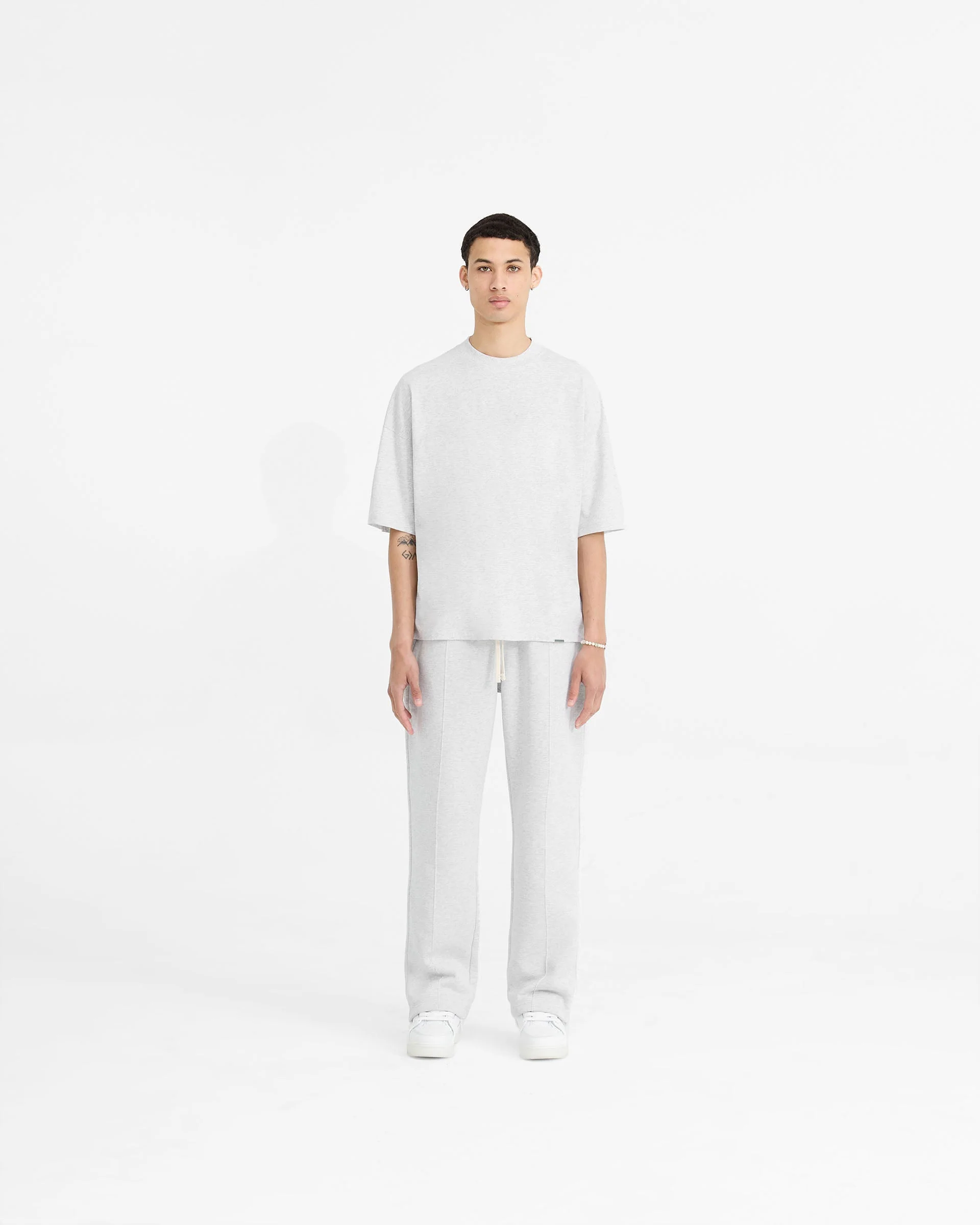 Initial Sweatpant - Ice Grey Marl - Image 6