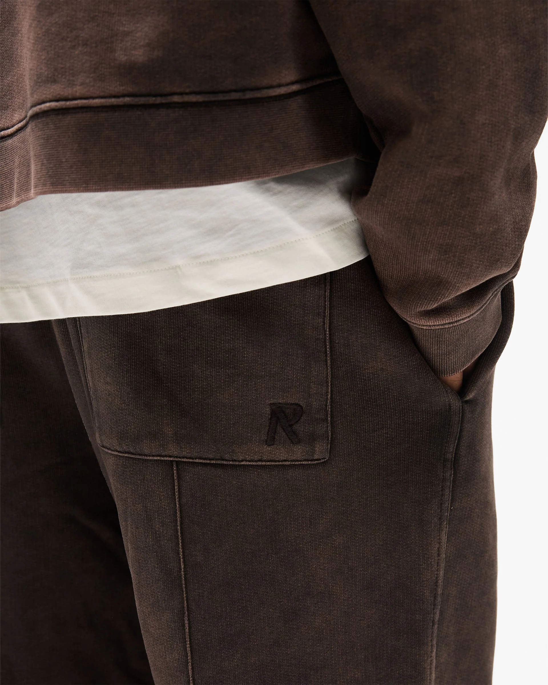 Initial Sweatpants - Coffee - Image 6