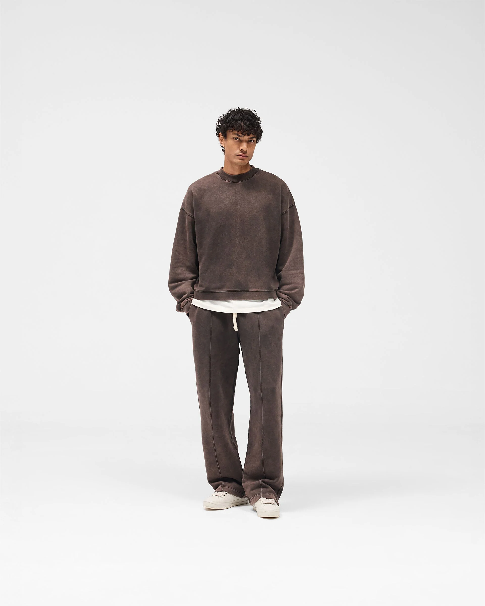 Initial Sweatpants - Coffee - Image 8