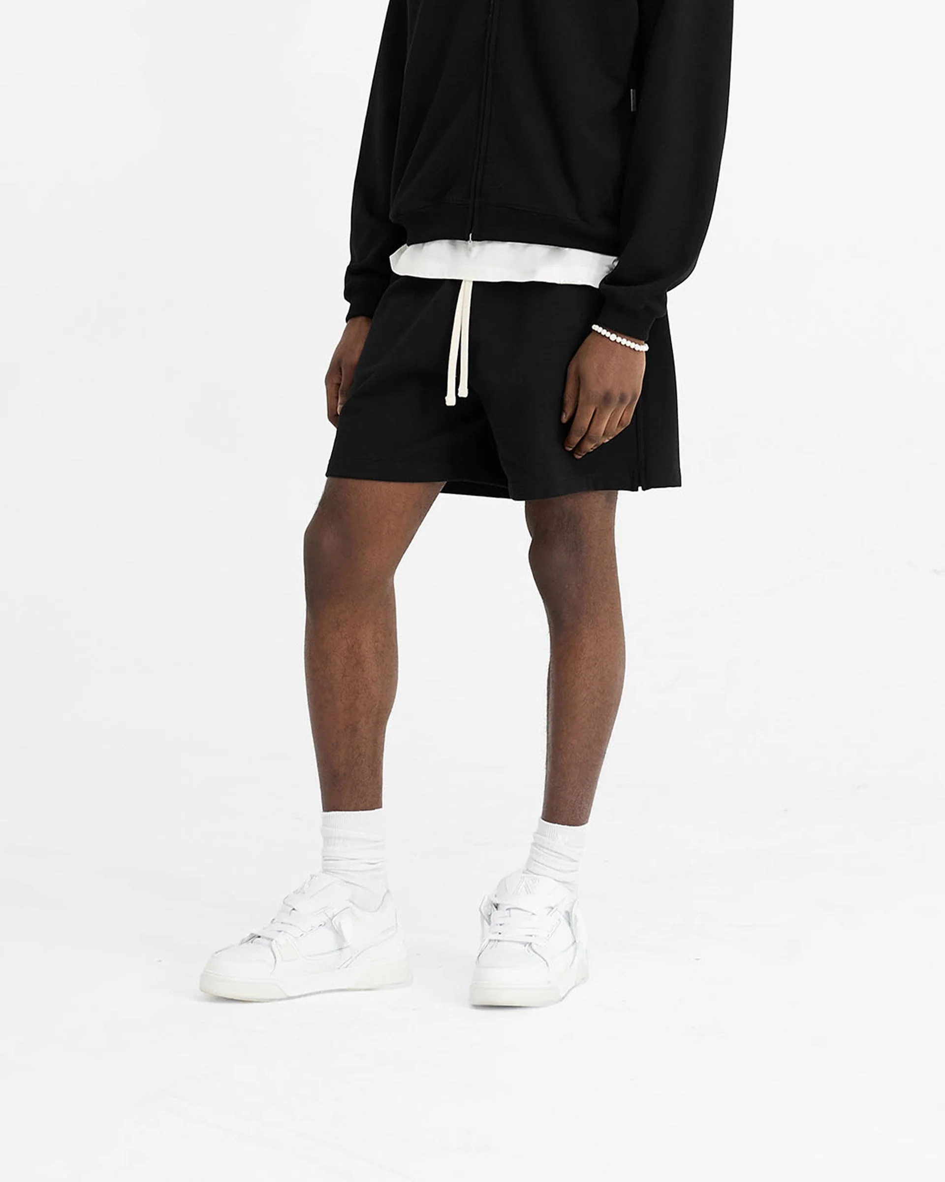 Initial Sweatshorts - Black - Image 2