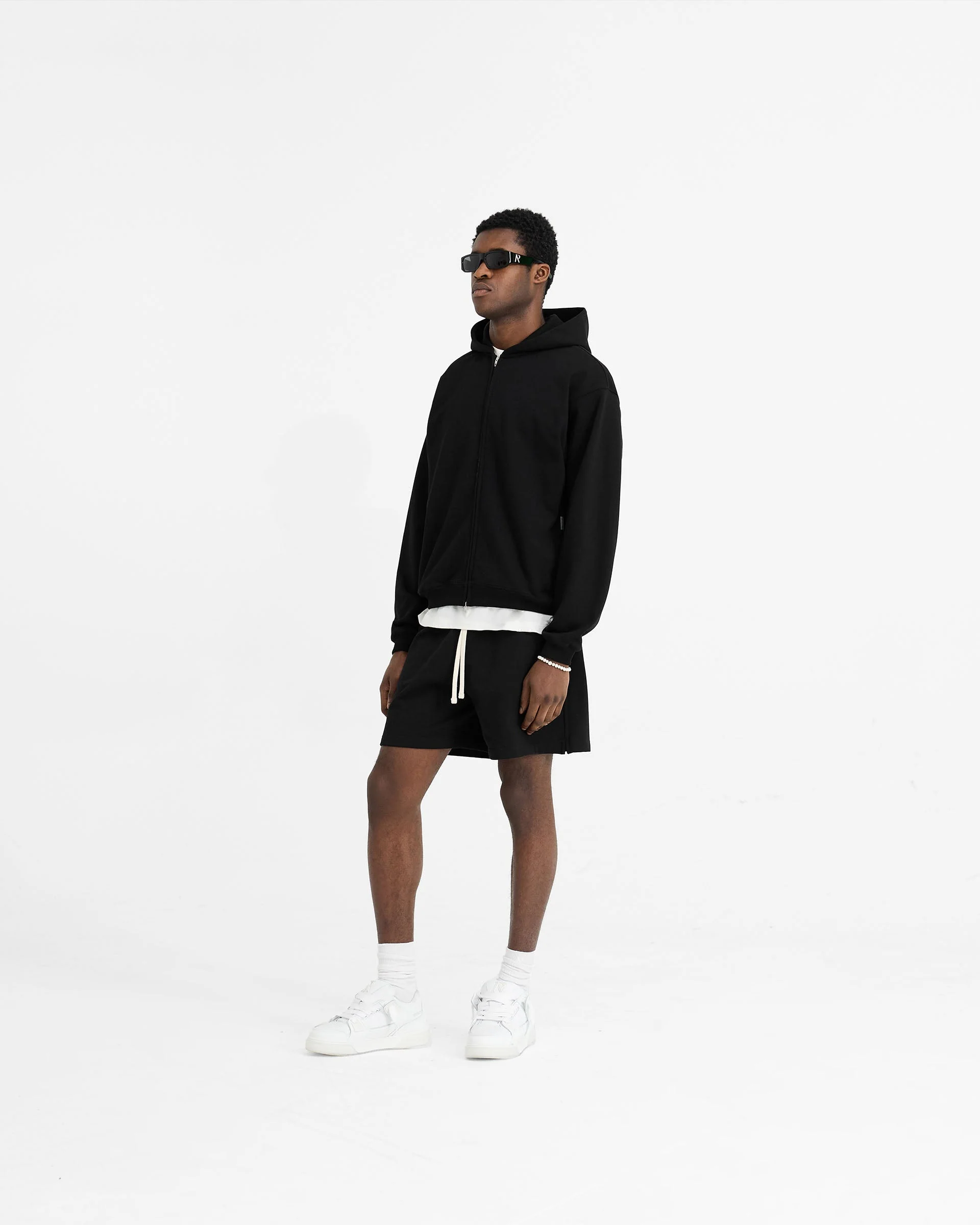 Initial Sweatshorts - Black - Image 6
