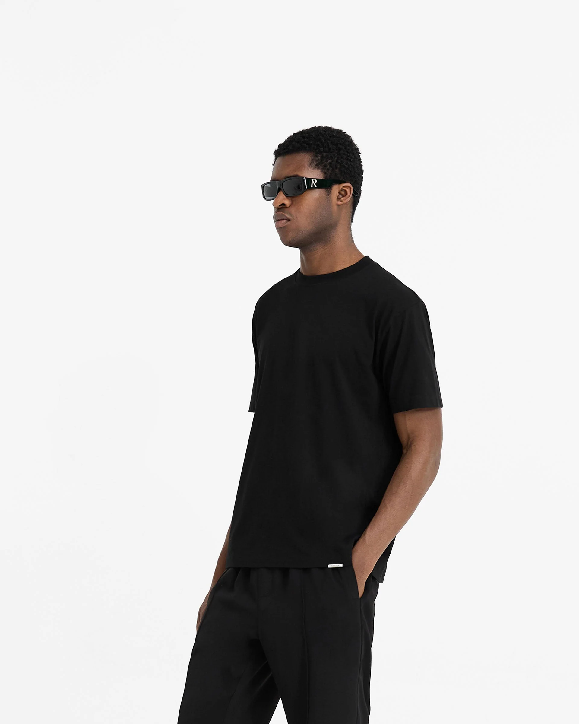 Initial T-Shirt - Black - Image 2