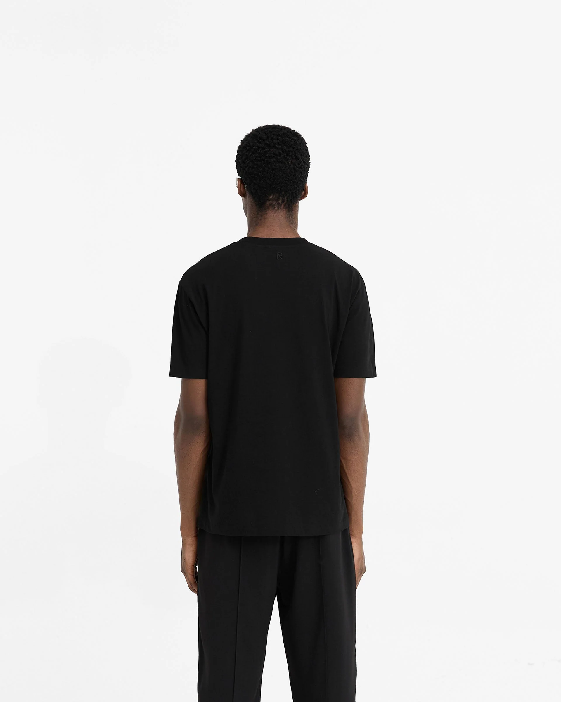 Initial T-Shirt - Black - Image 4