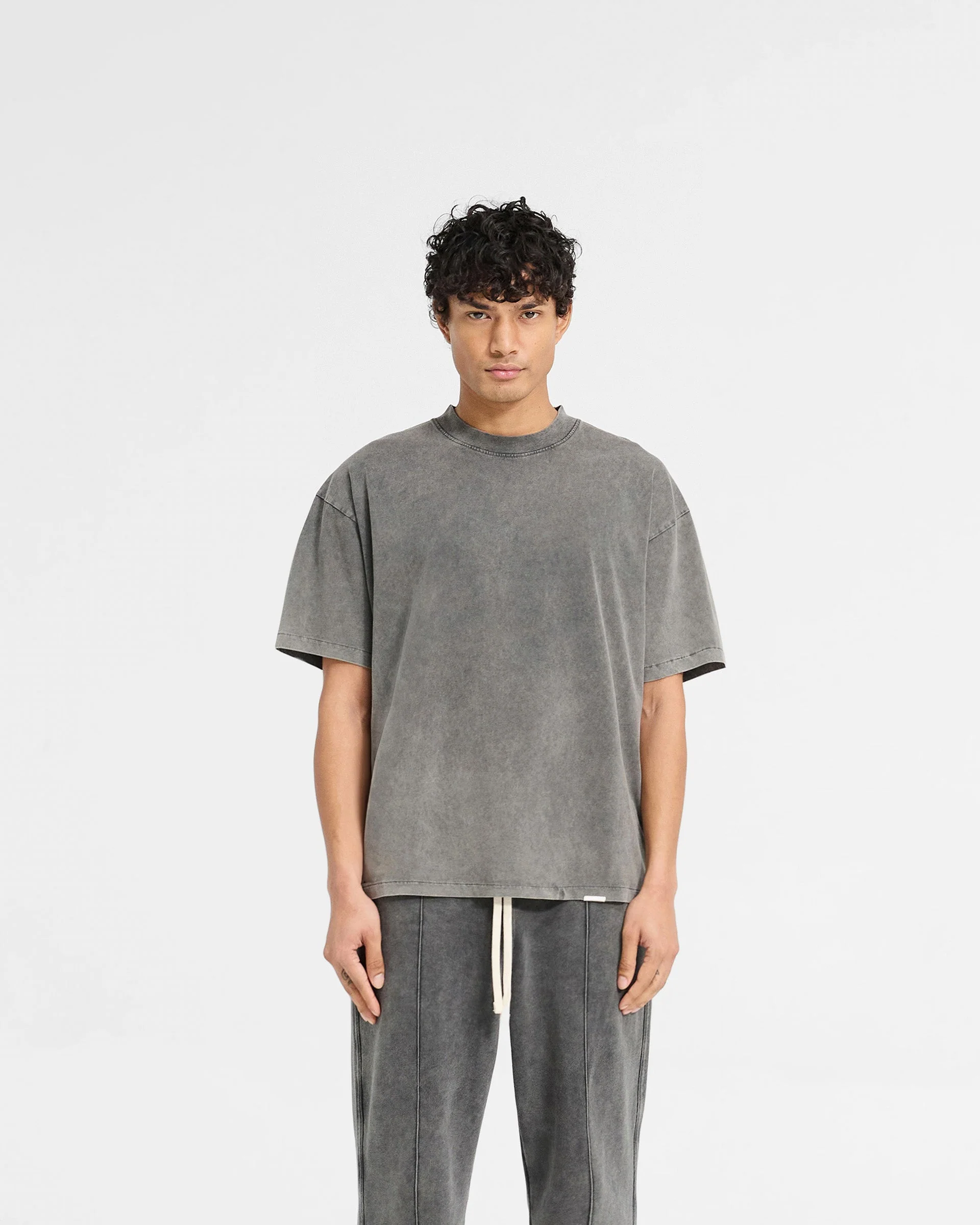 Initial T-Shirt - Vintage Grey - Image 3