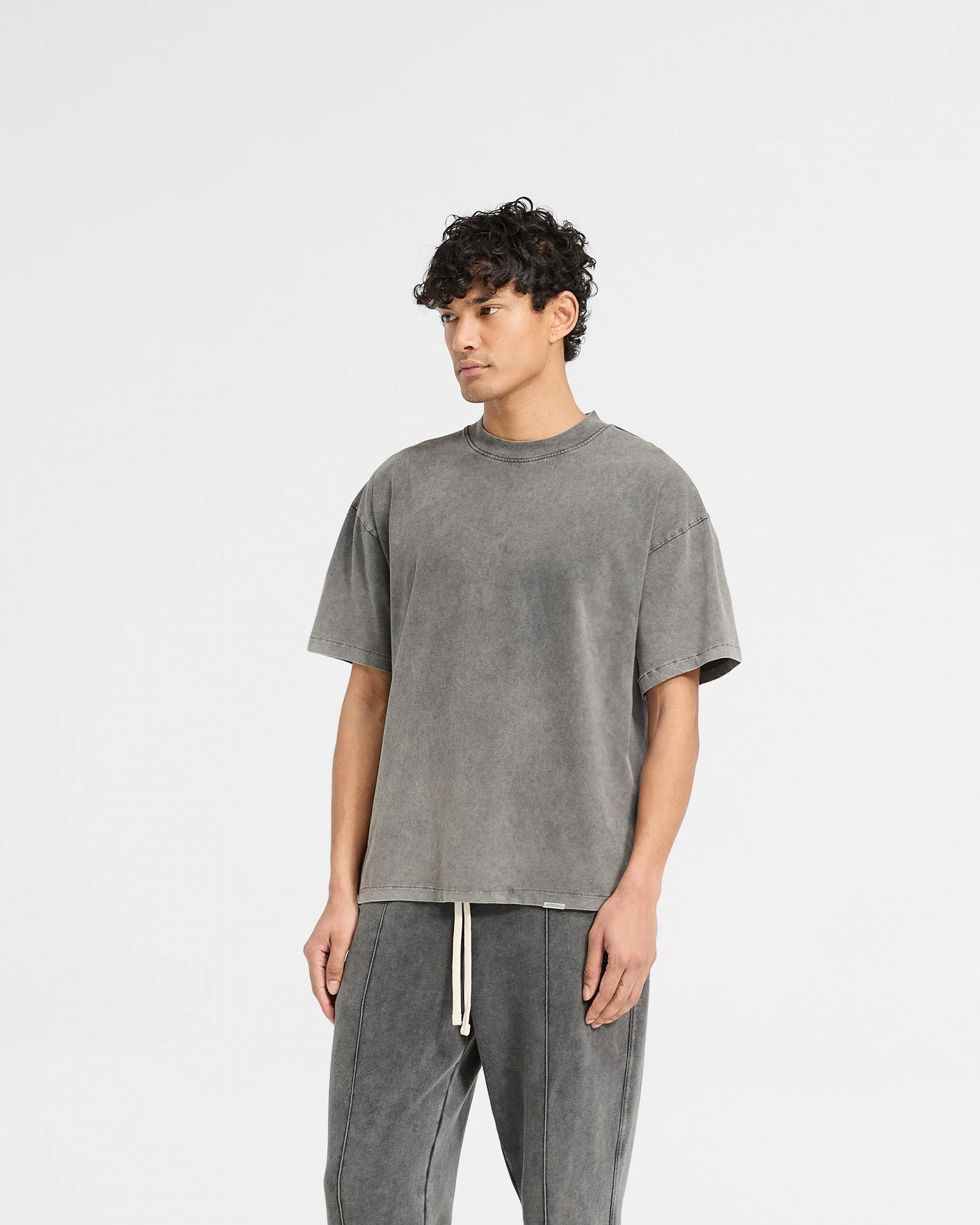 Initial T-Shirt - Vintage Grey - Image 4