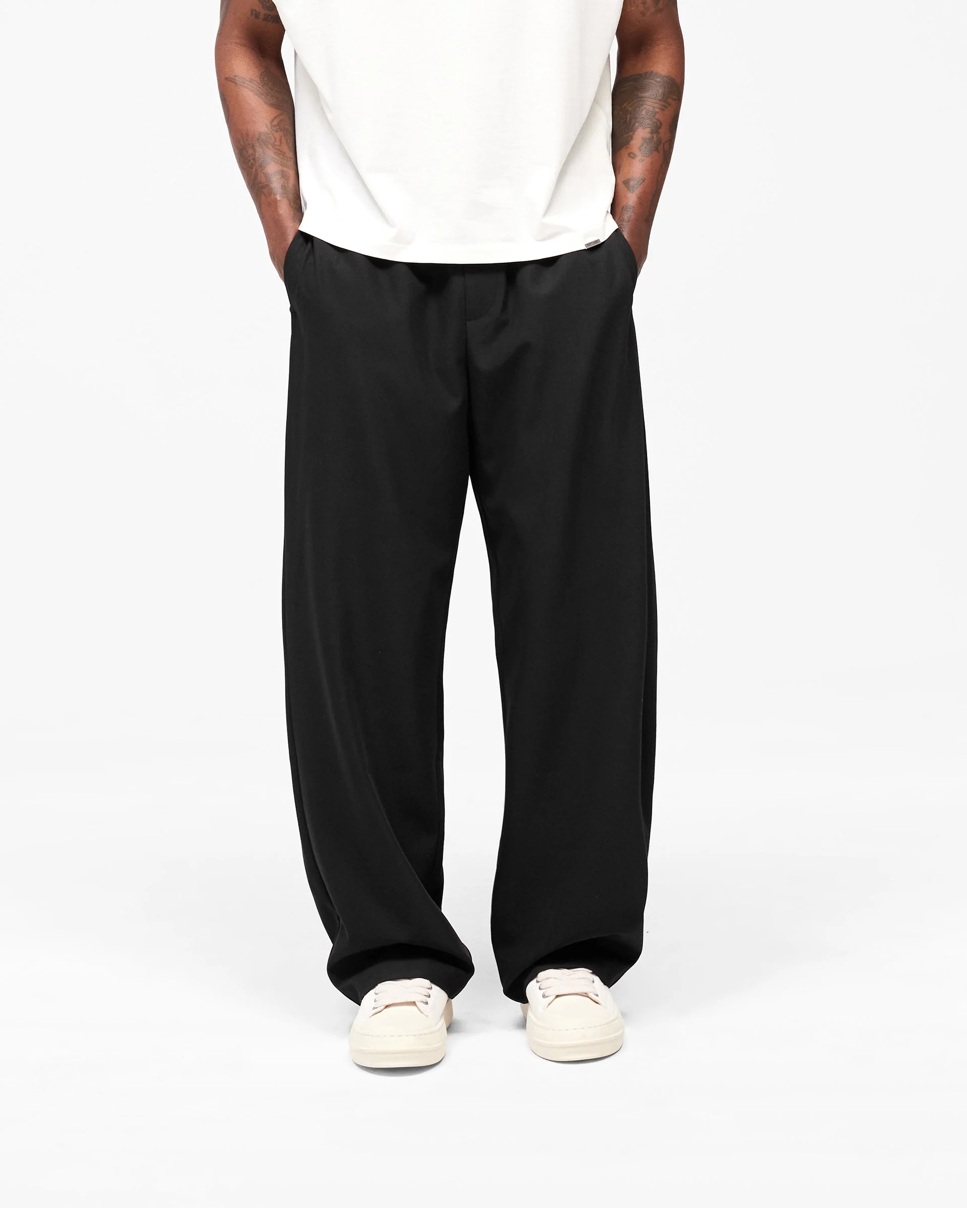 Initial Tape Pant - Jet Black - Image 2