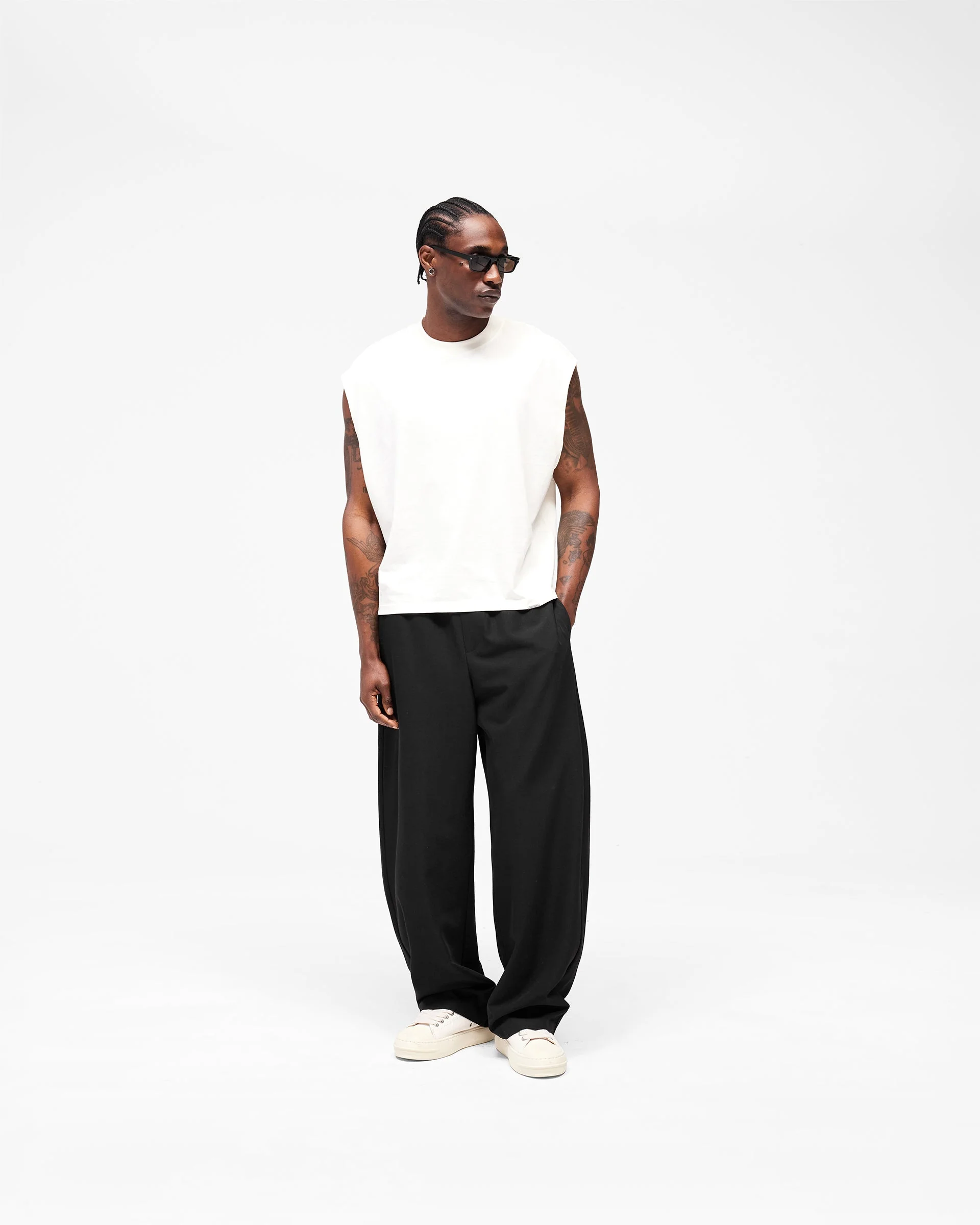 Initial Tape Pant - Jet Black - Image 7