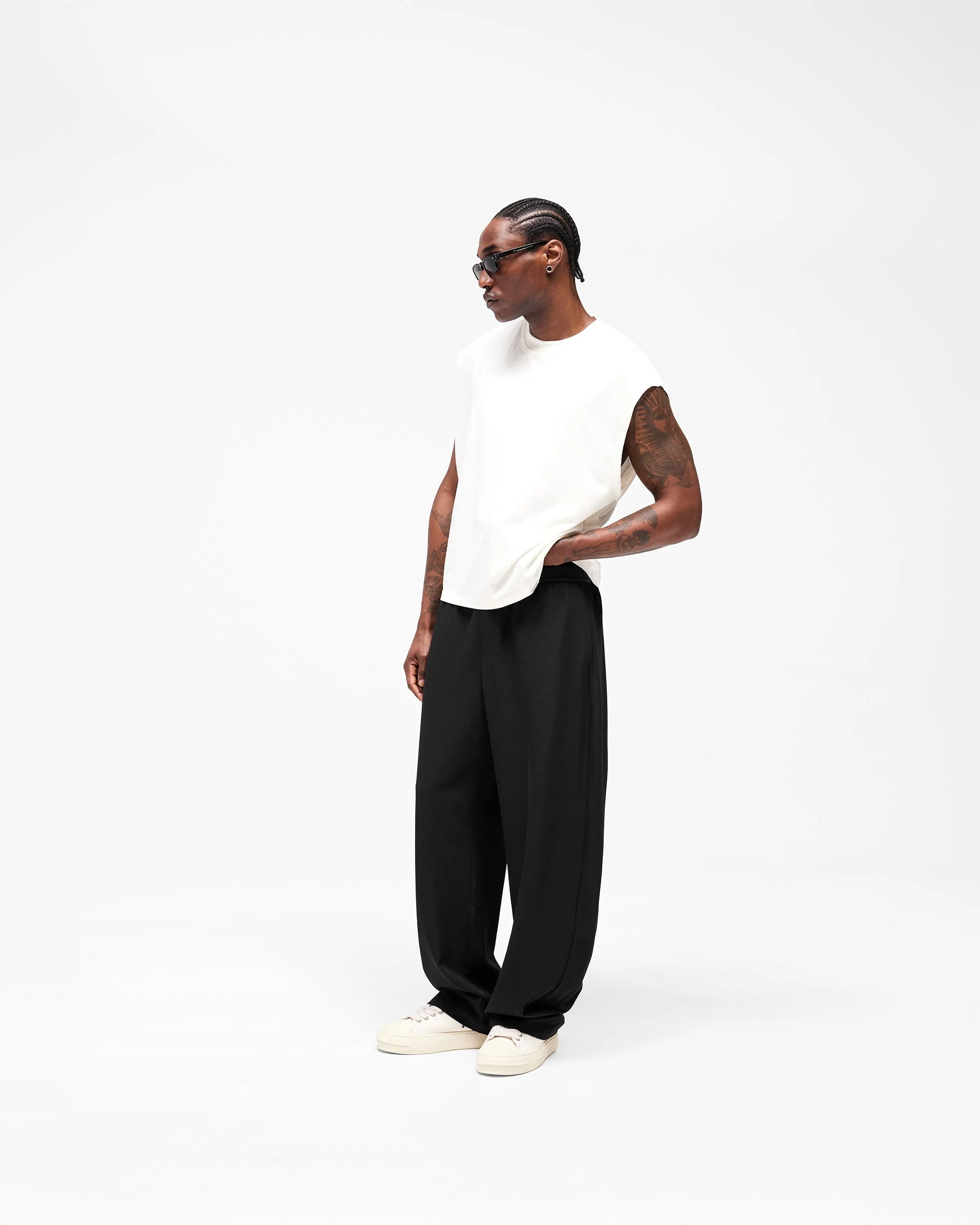 Initial Tape Pant - Jet Black - Image 8