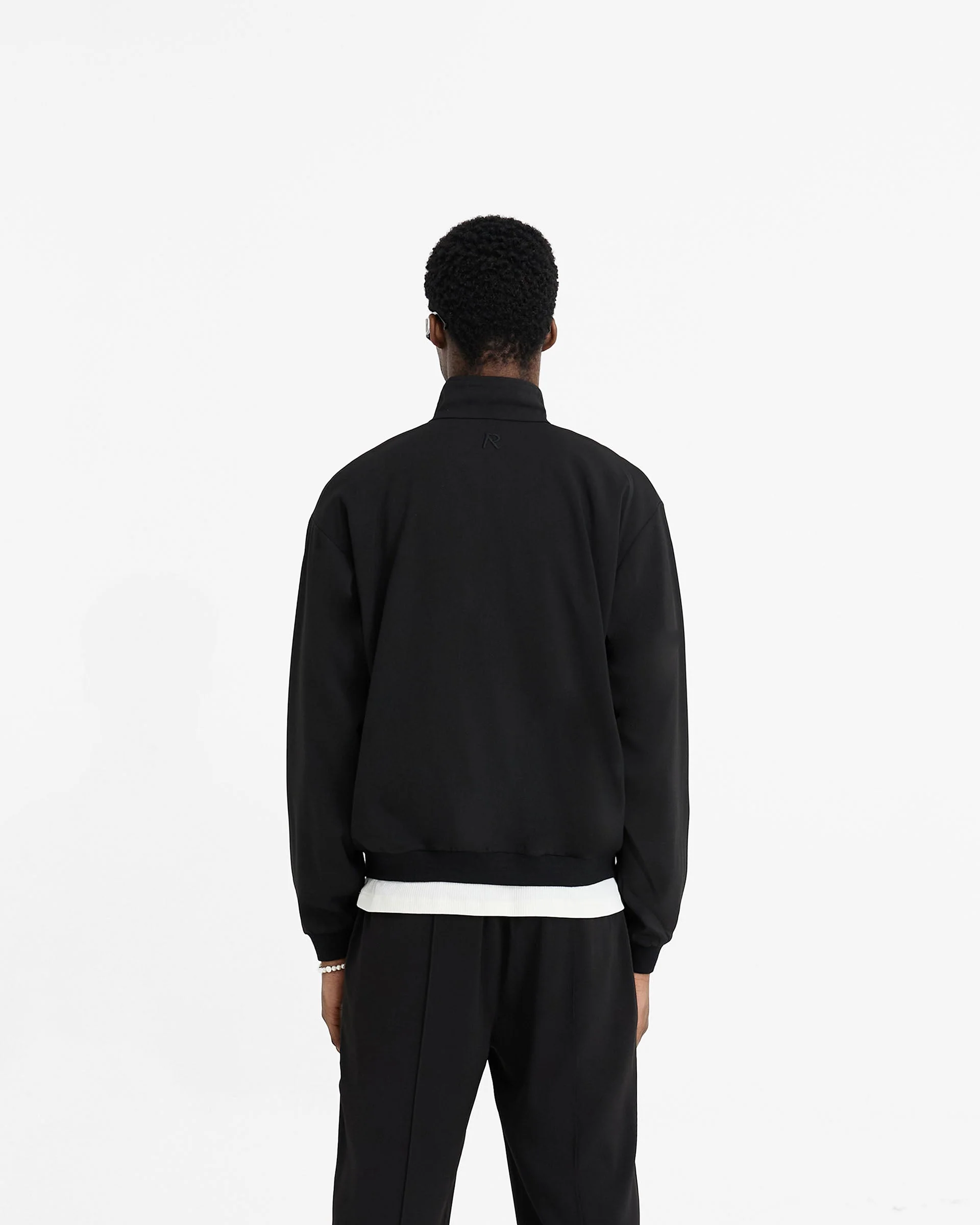 Initial Track Jacket - Black - Image 4
