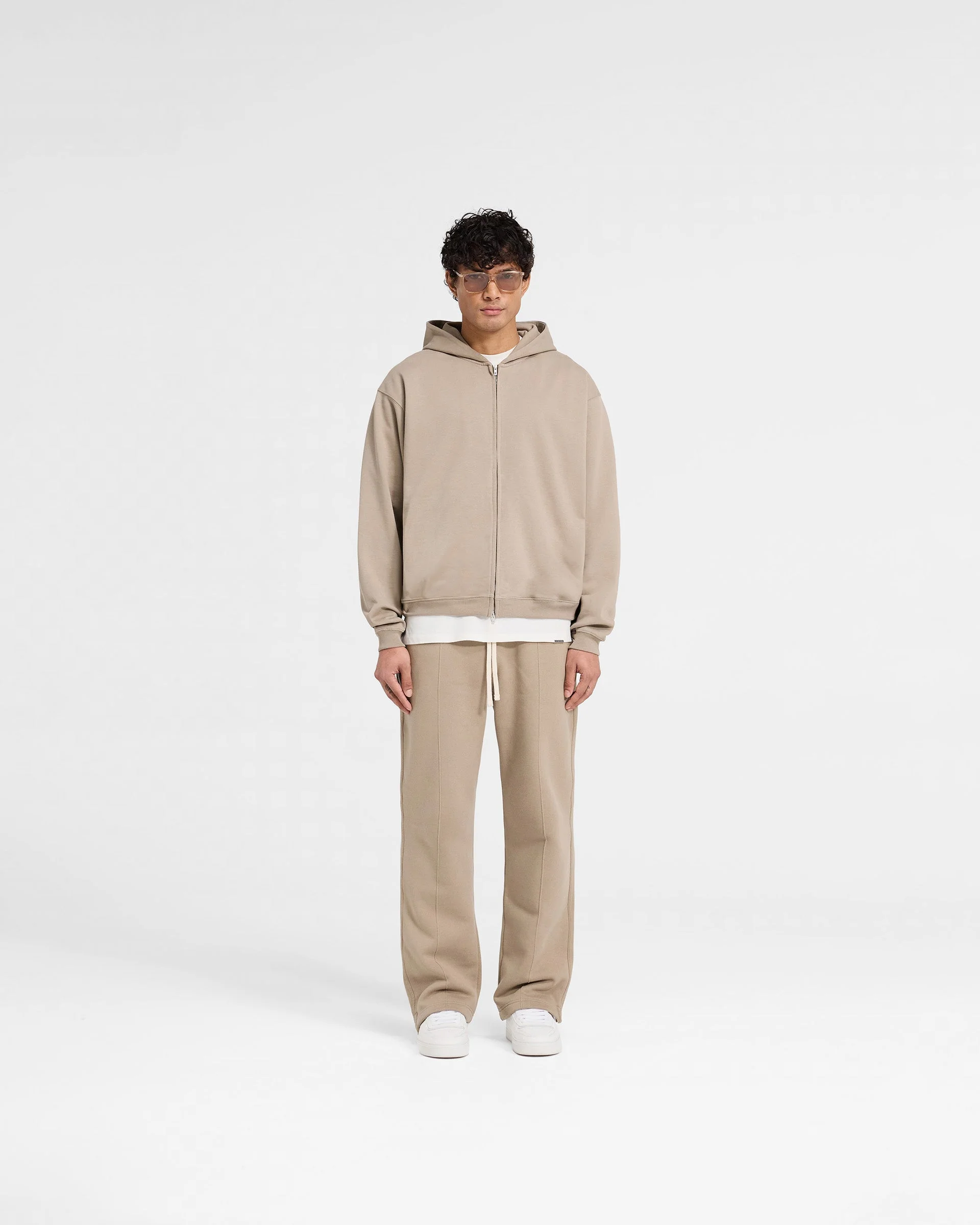 Initial Zip Hoodie - Dune - Image 5