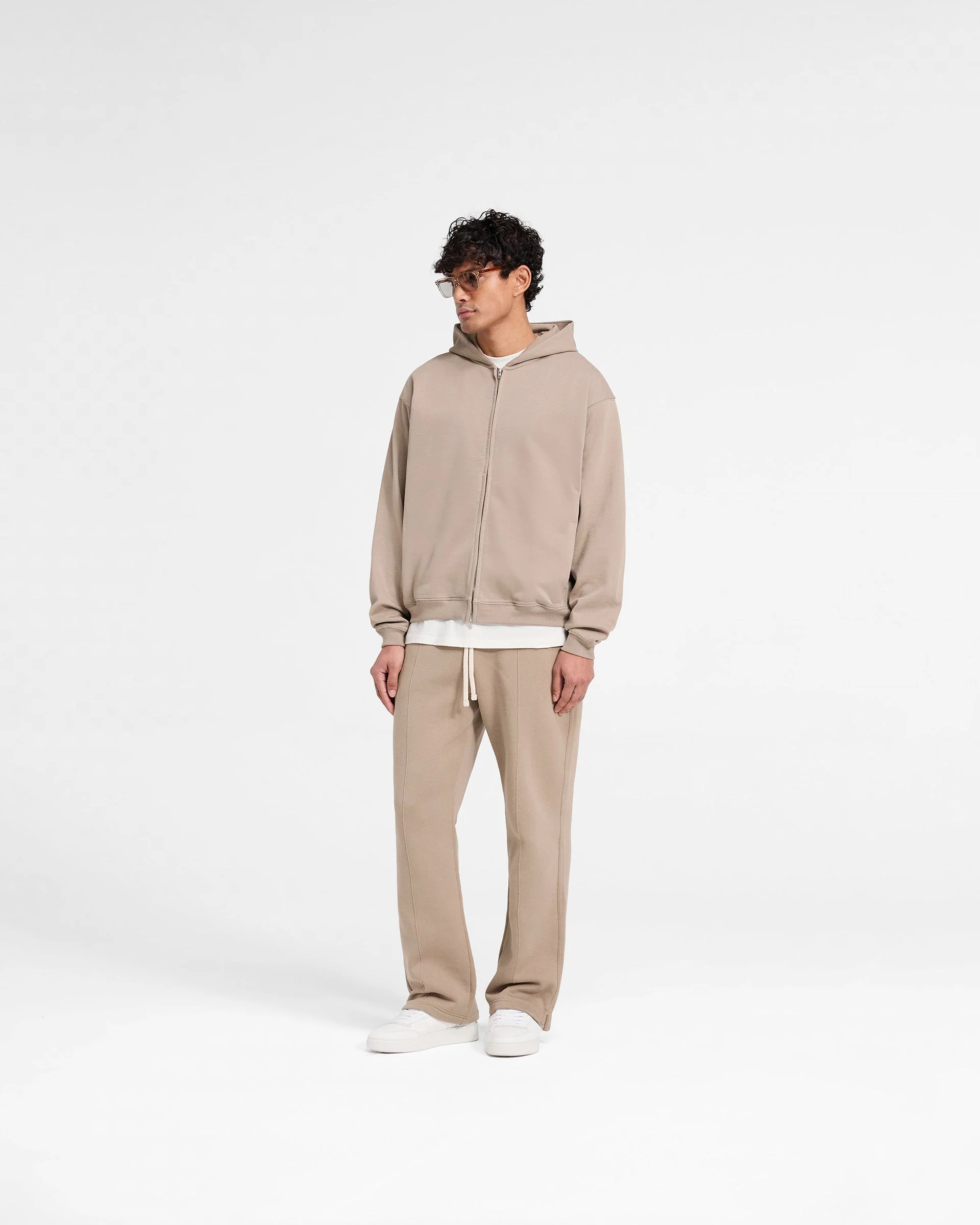 Initial Zip Hoodie - Dune - Image 6