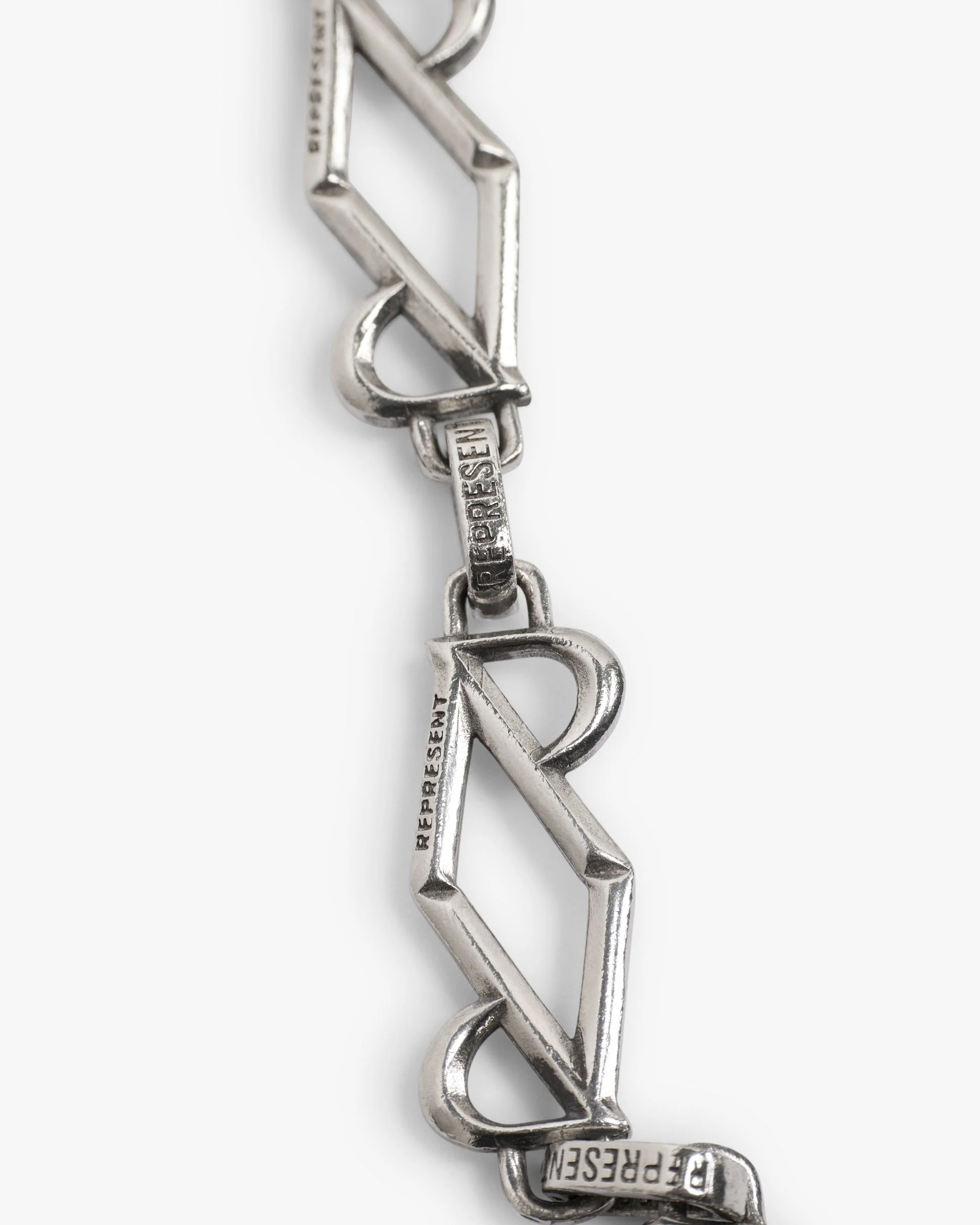 Initial Chain Bracelet - Silver - Image 3