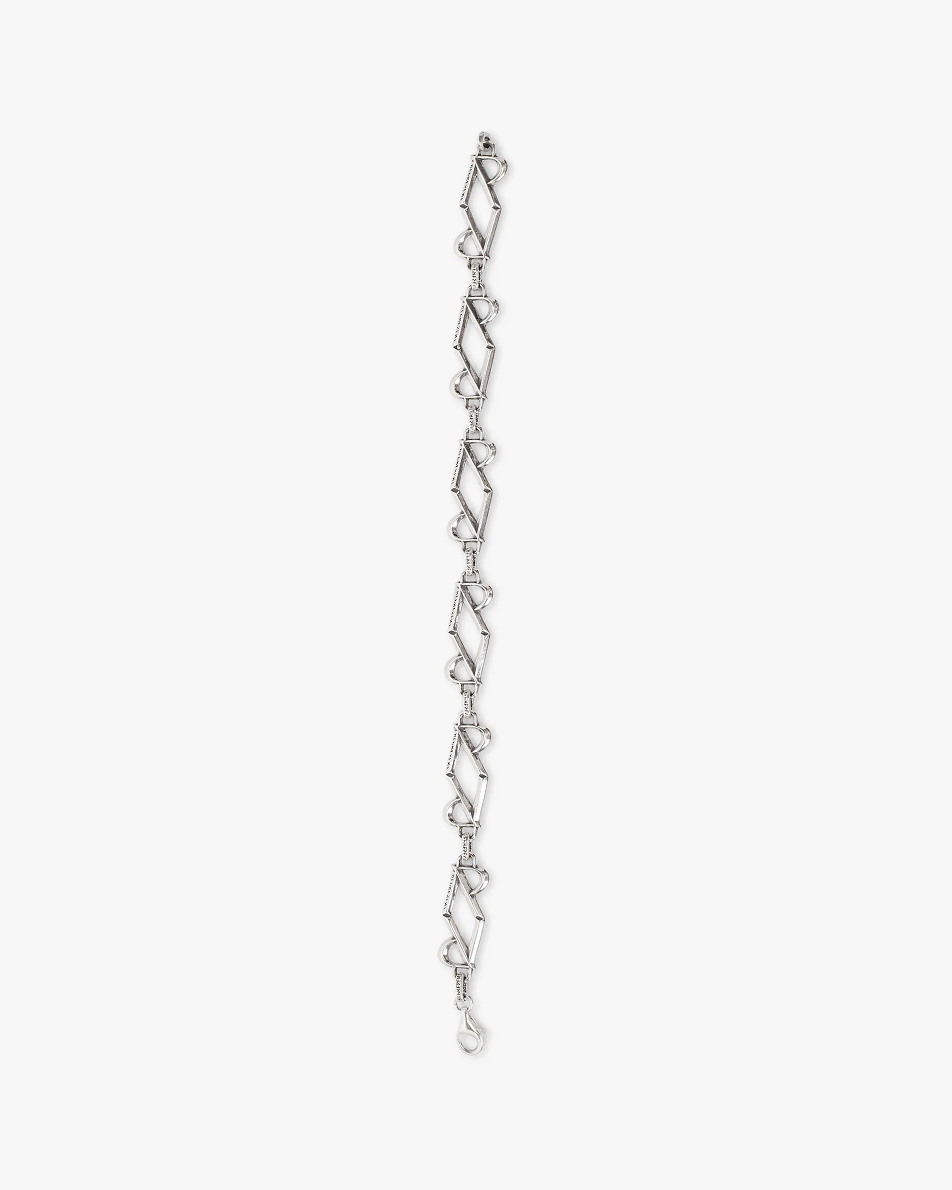 Initial Chain Bracelet - Silver - Image 4