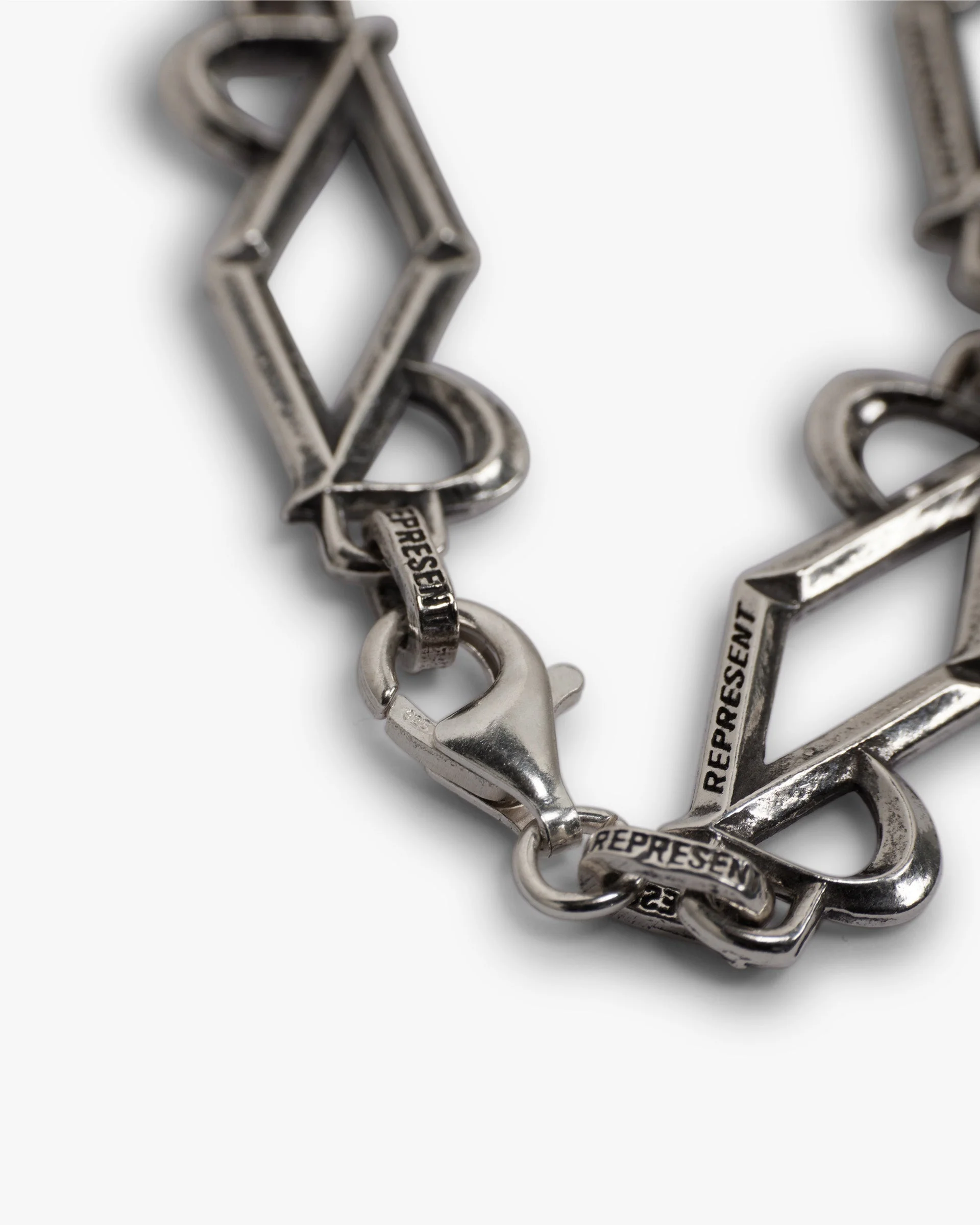 Initial Chain Necklace - Silver - Image 5
