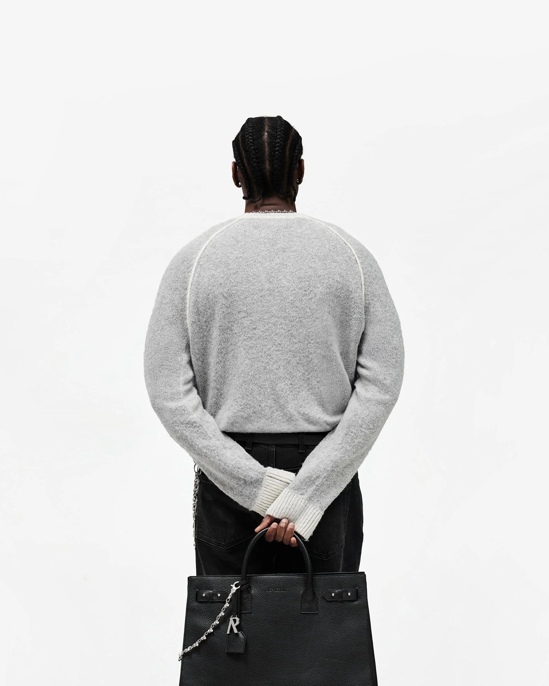 Laurel Knit Sweater - Sun Fade Grey - Image 6