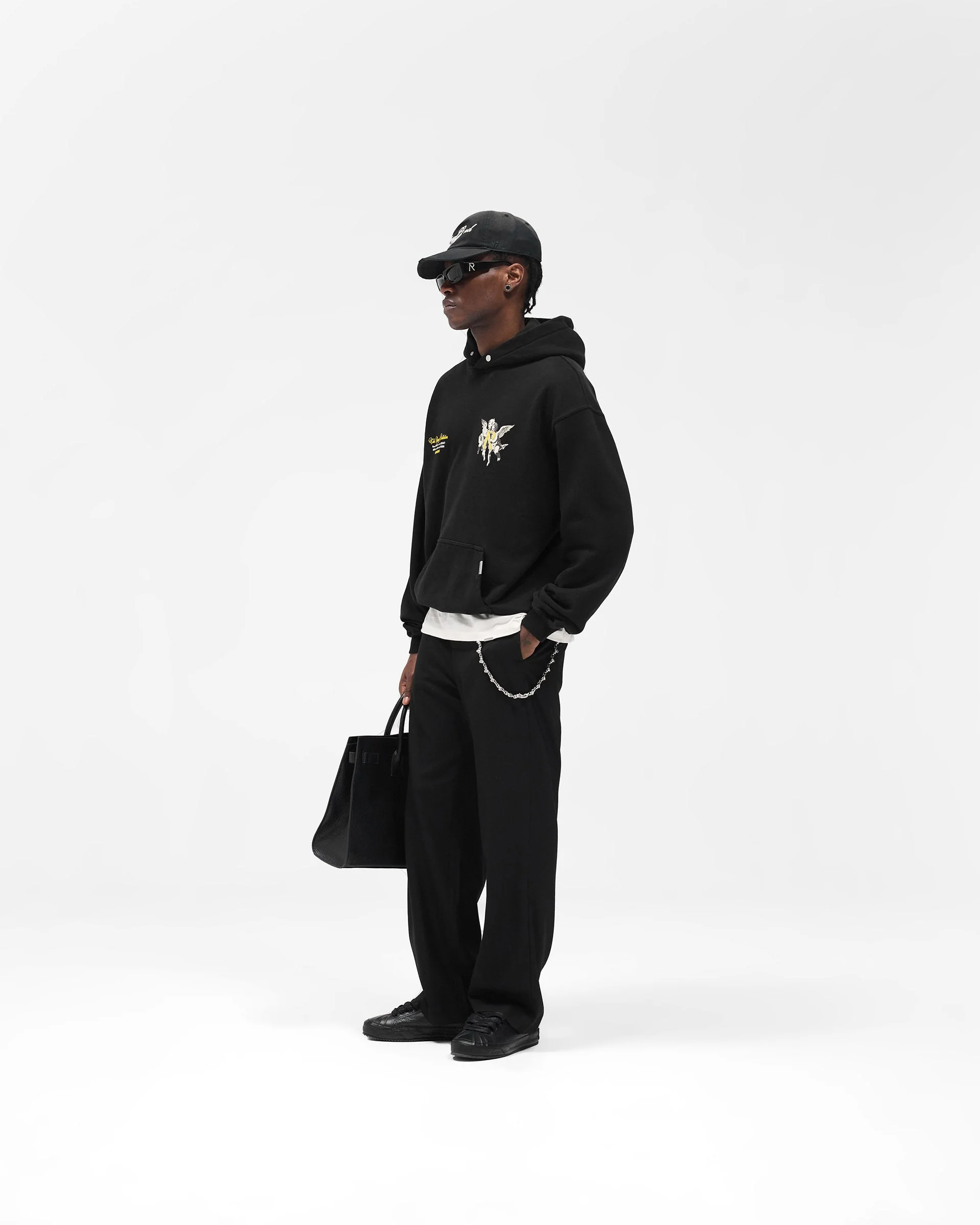Legacy Cherubs Hoodie - Jet Black - Image 7