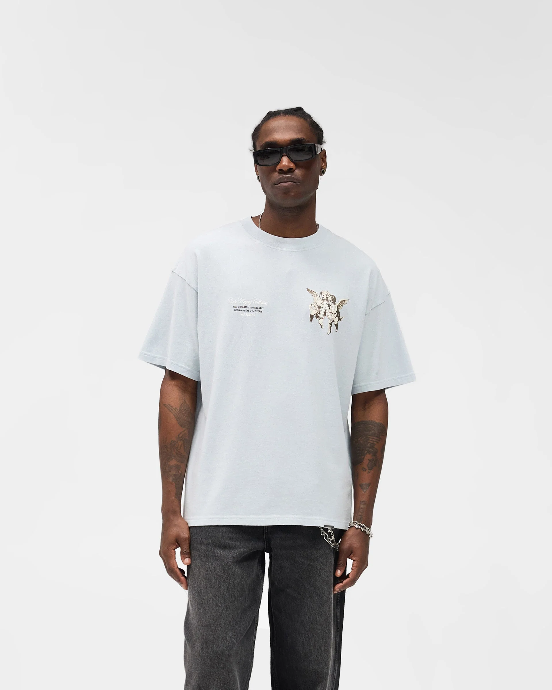 Legacy Cherubs T-Shirt - Cloud - Image 3