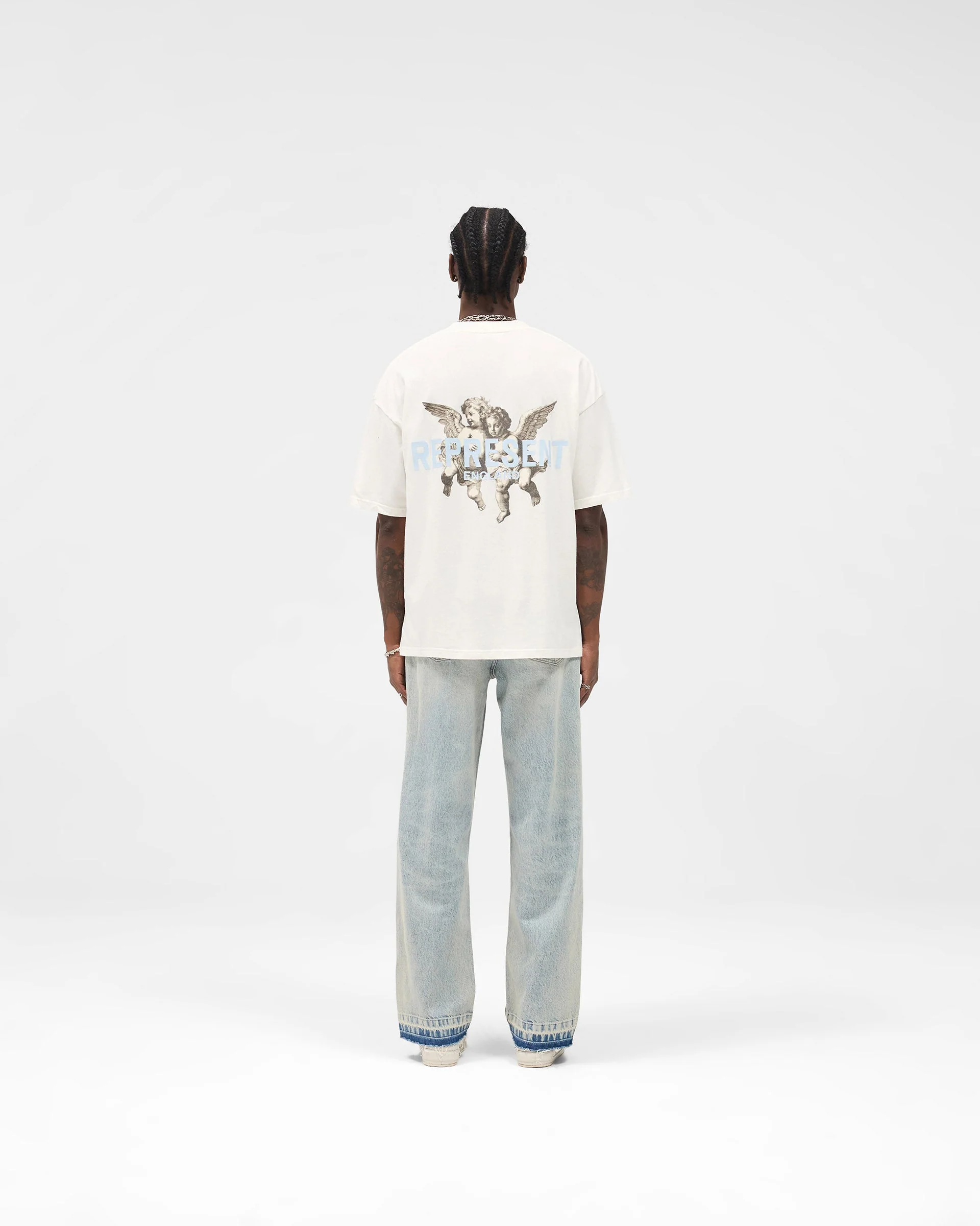 Legacy Cherubs T-Shirt - Flat White - Image 8